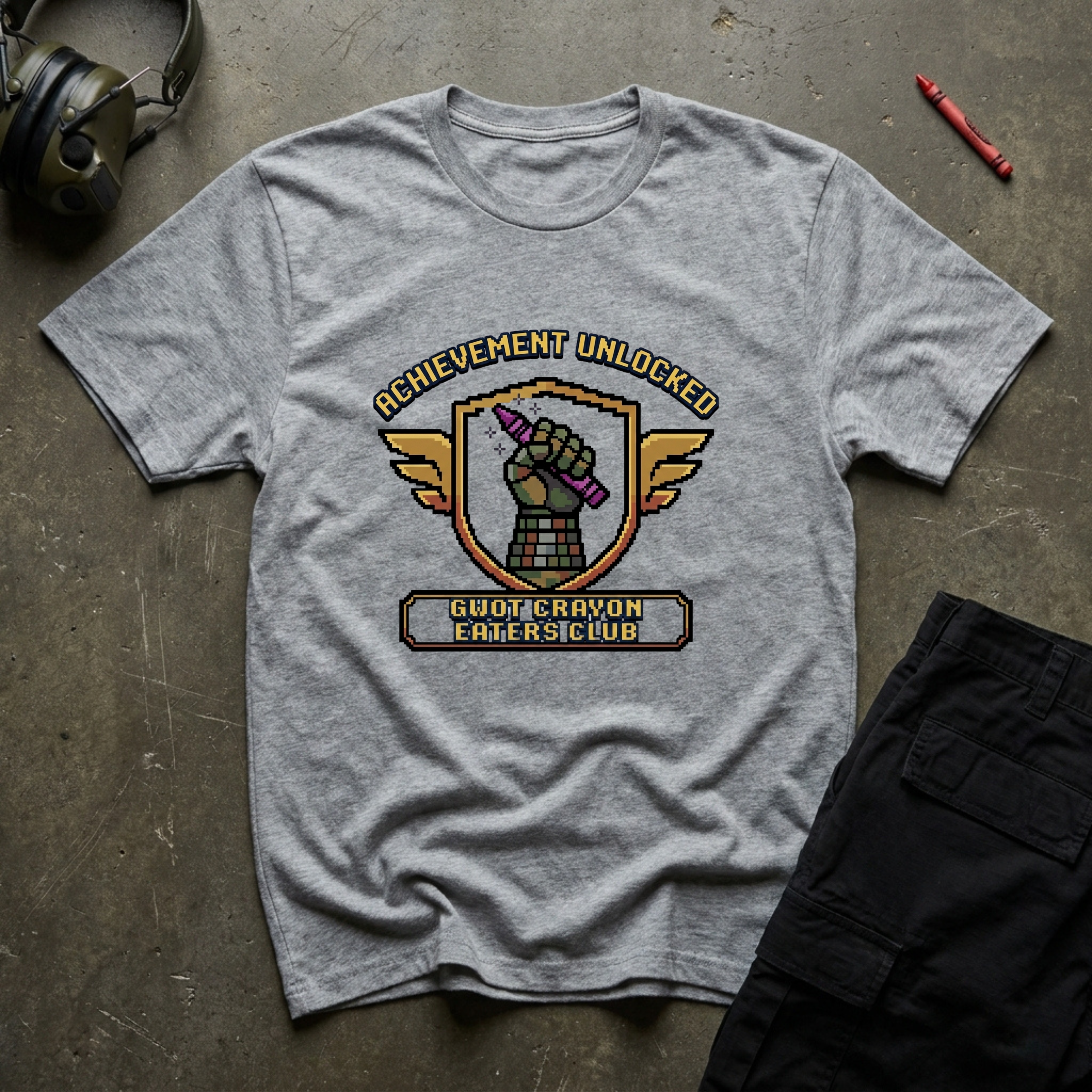 Gwot Achievement Unlocked - Premium T-Shirt