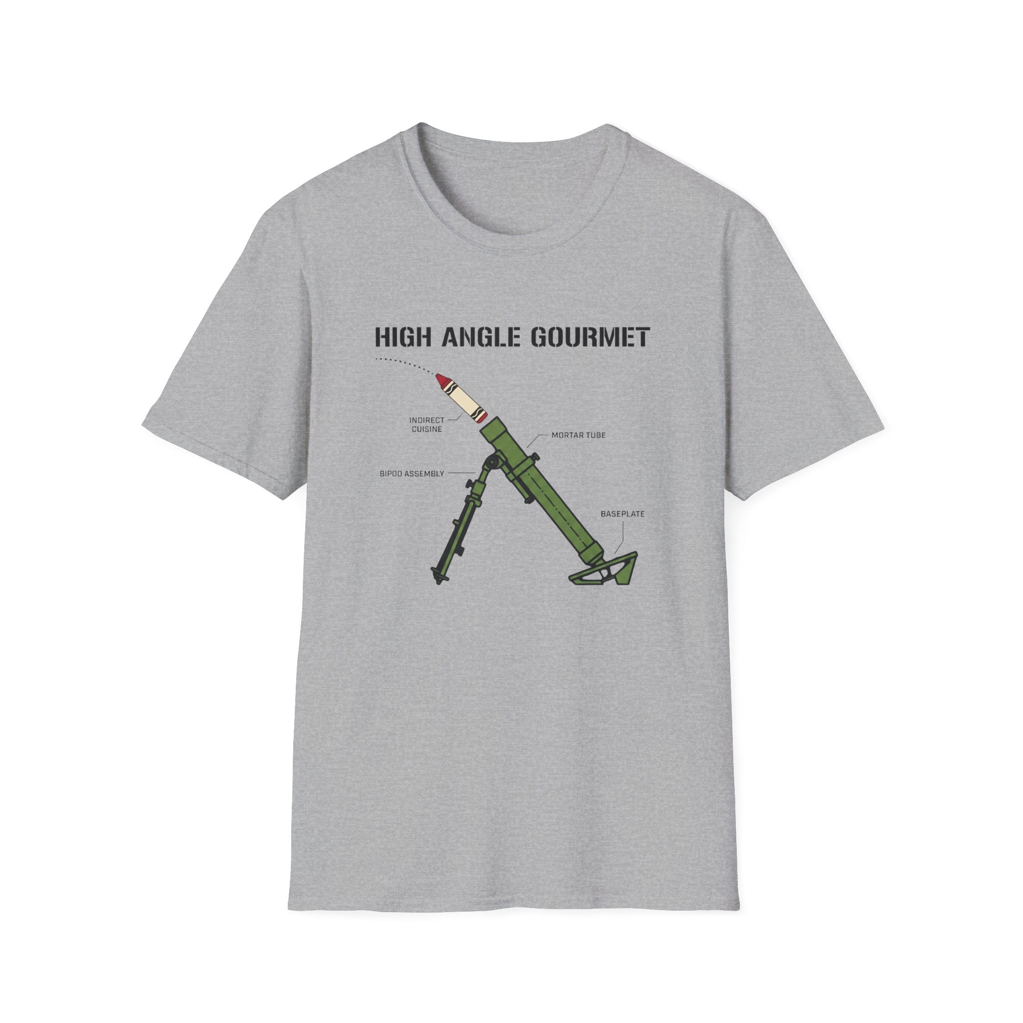 60MM Crayon Mortar - Premium T-Shirt