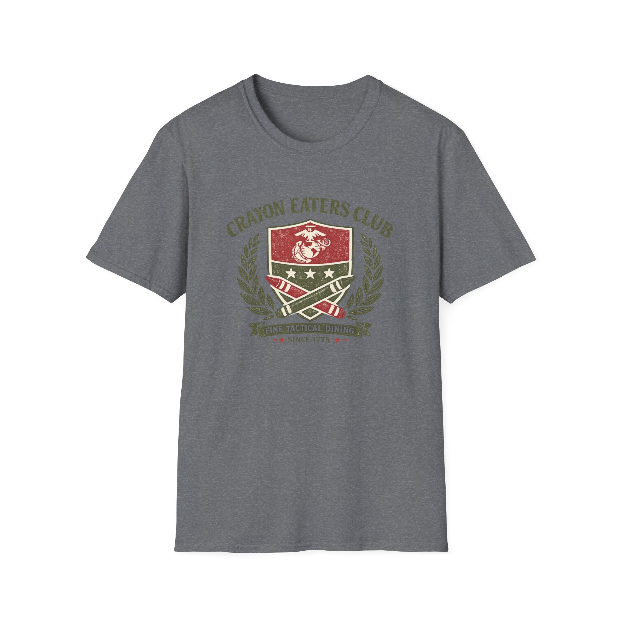 Crayon Eaters Club Muted Tactical 2 - Premium T-Shirt
