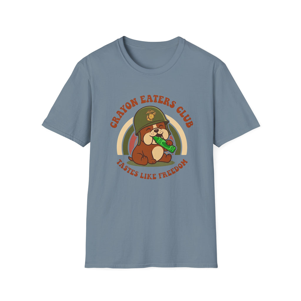 Bulldog Tastes Like Freedom - Premium T-Shirt