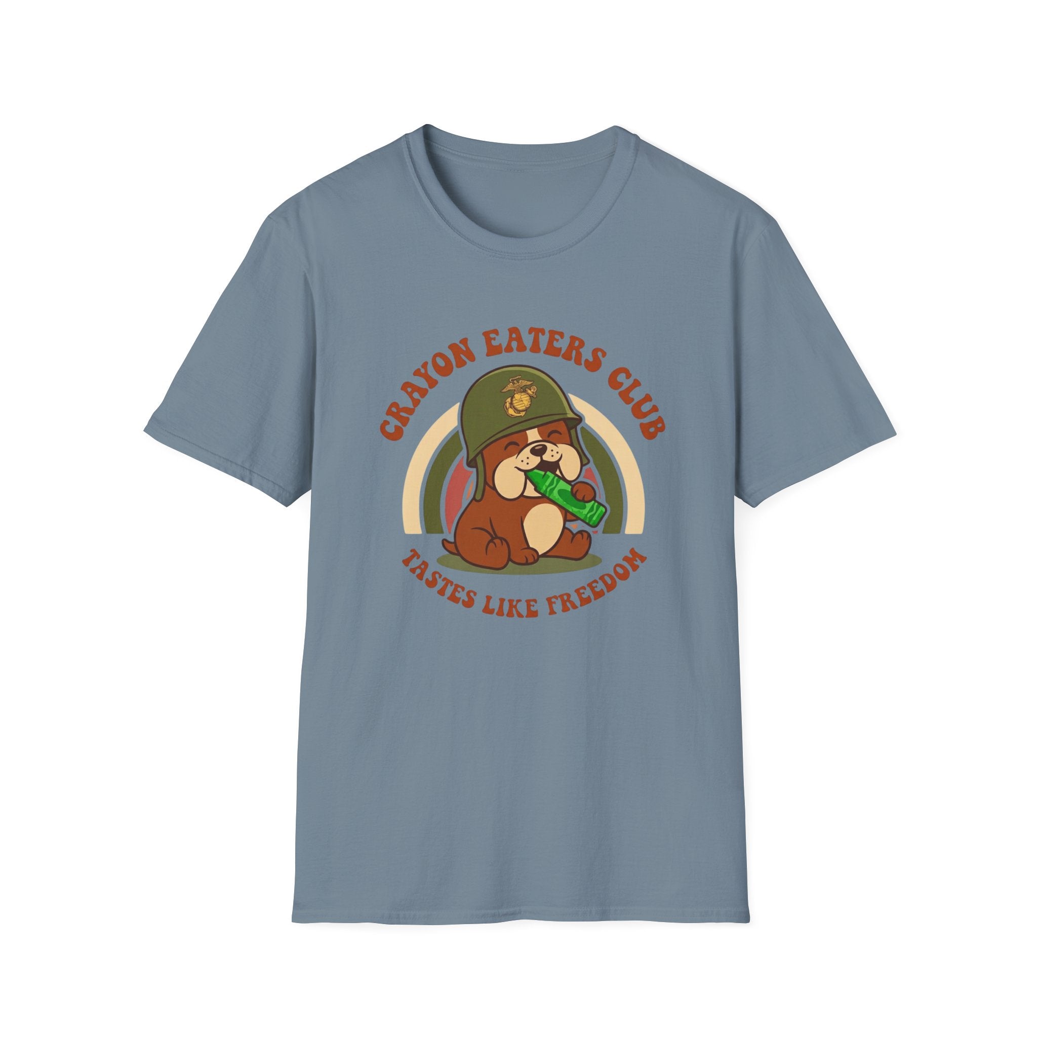 Bulldog Tastes Like Freedom - Premium T-Shirt