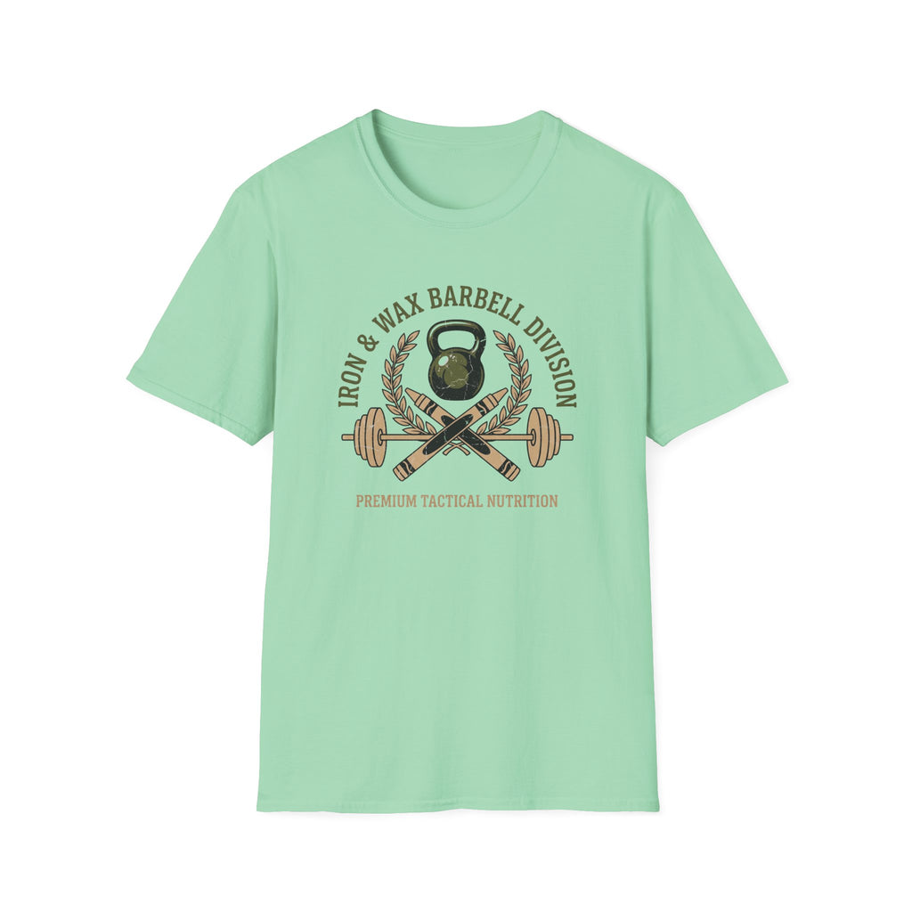 Iron & Wax Barbell Division - Premium T-Shirt