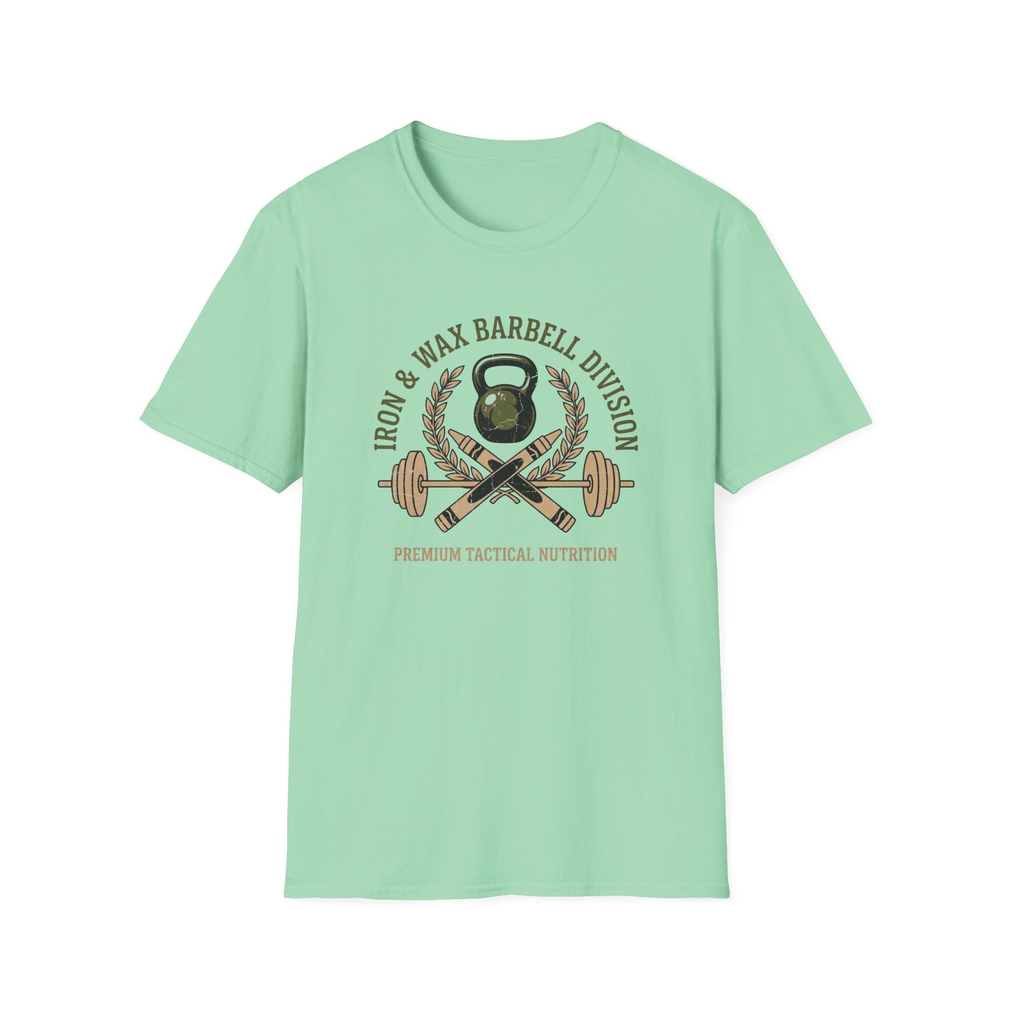 Iron & Wax Barbell Division - Premium T-Shirt