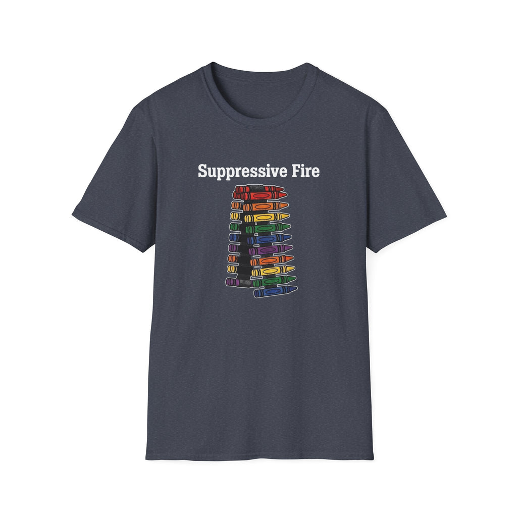 Belt Fed Crayons - Premium T-Shirt