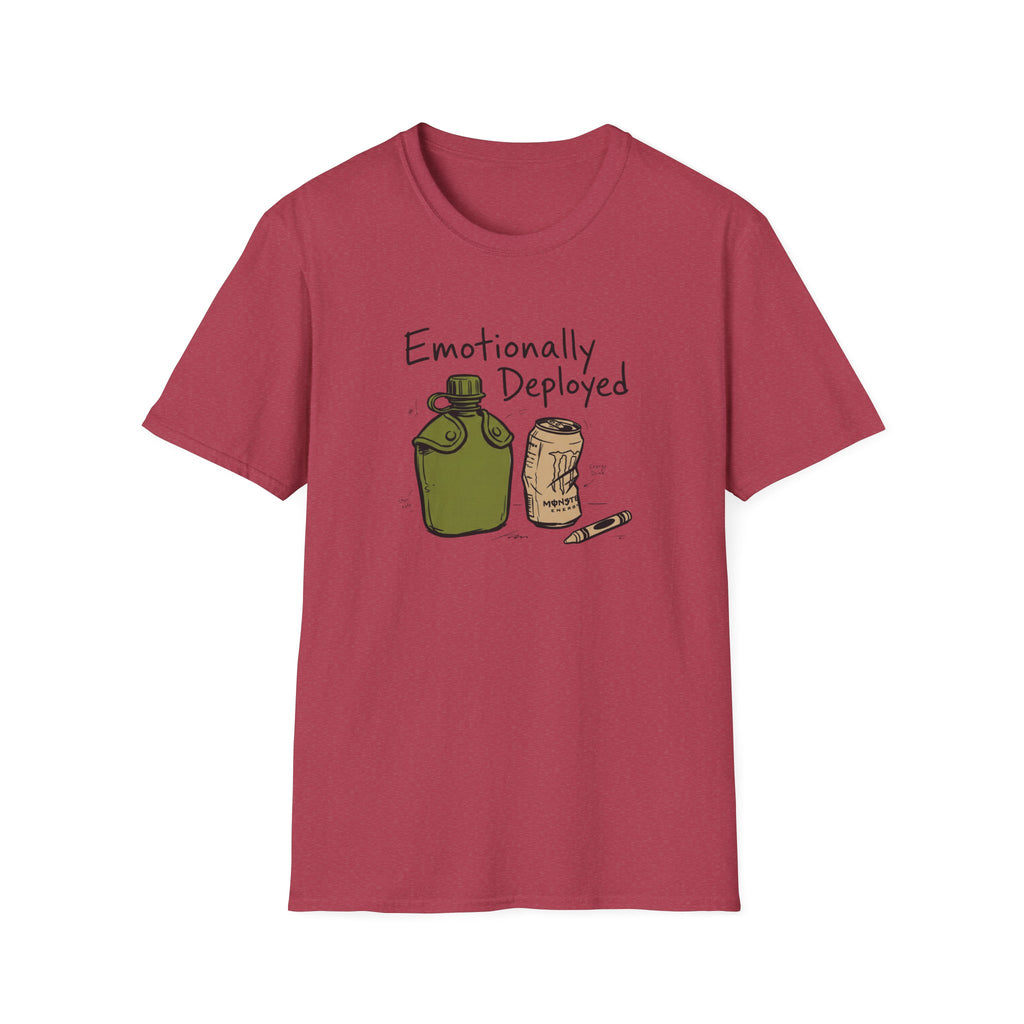 Emotionally Deployed Canteen & Can - Premium T-Shirt