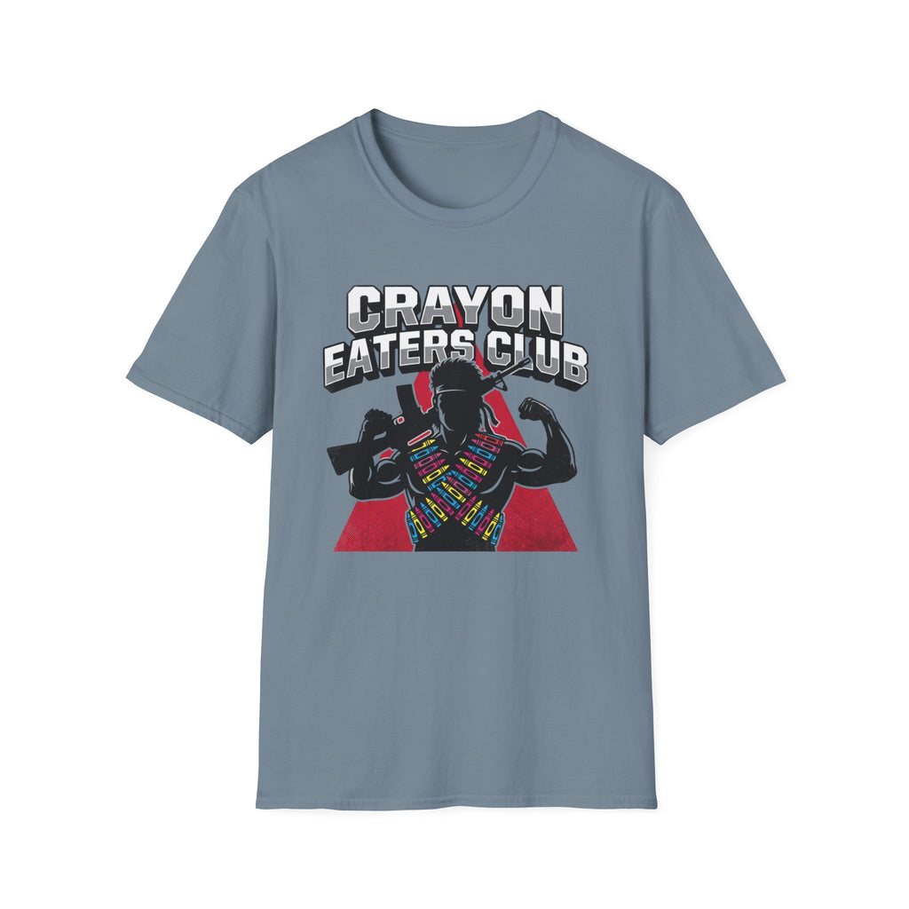Crayon Eaters Club Rambo - Premium T-Shirt