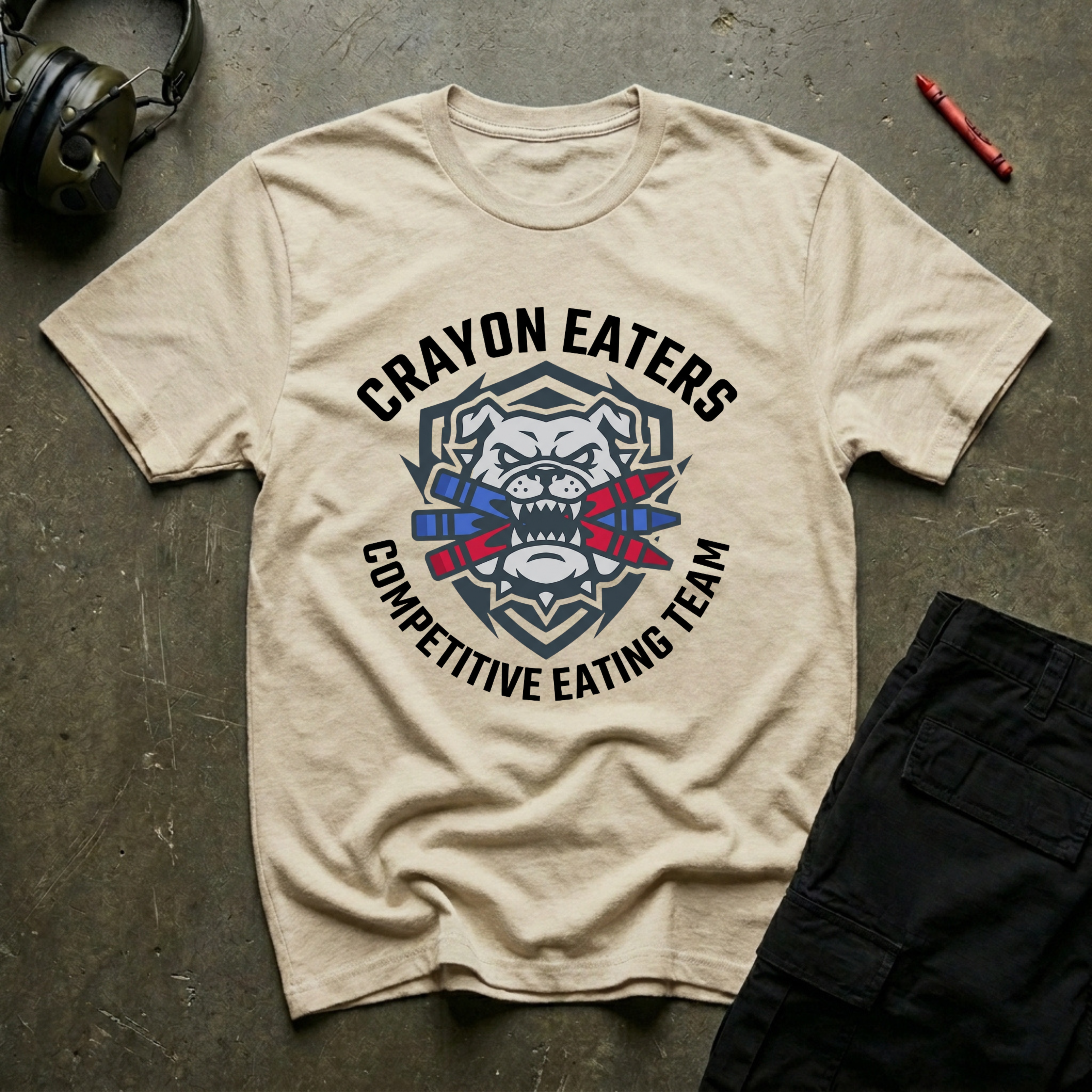 Crayon Eaters Competitive Team - Premium T-Shirt