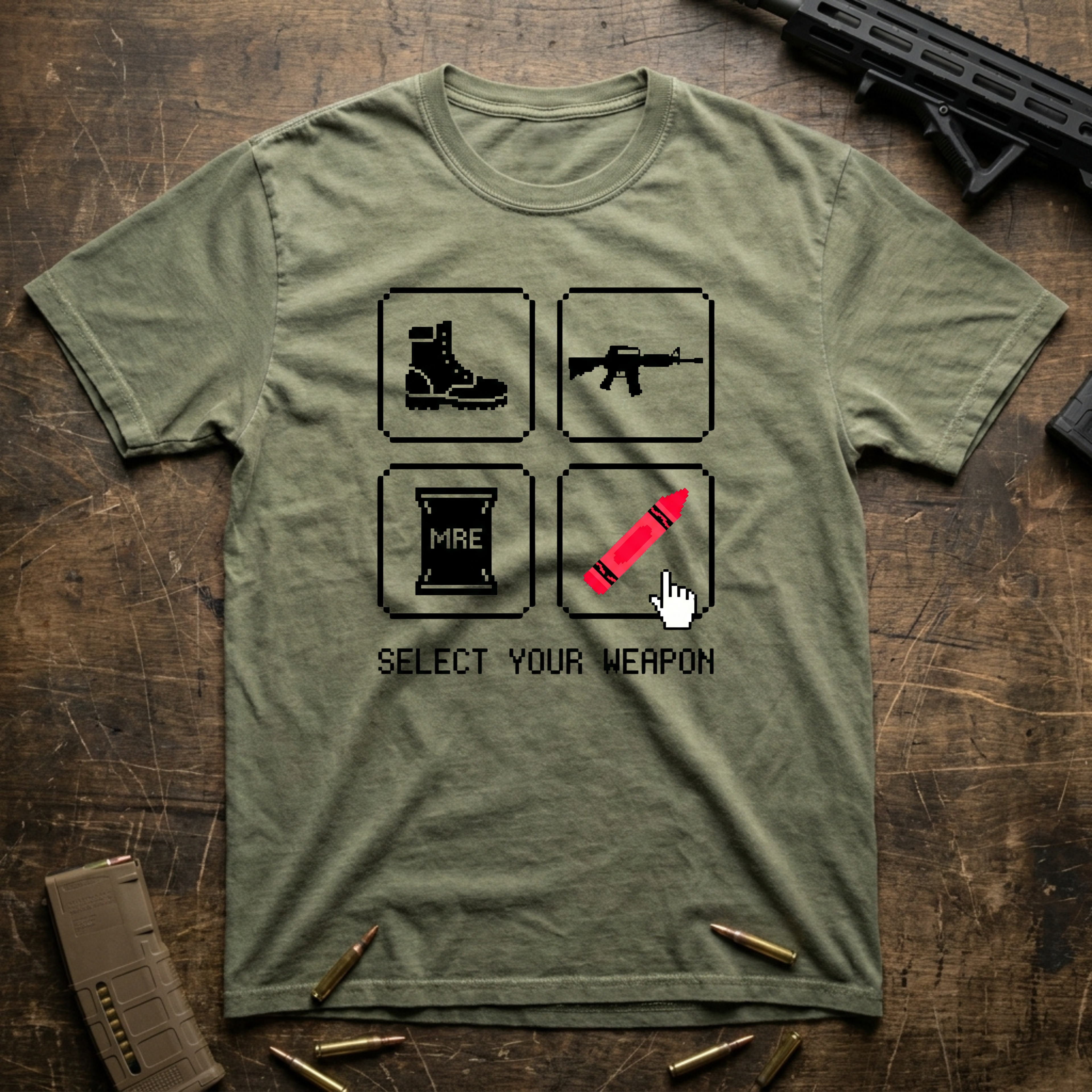 Select Your Crayon -Premium T-Shirt