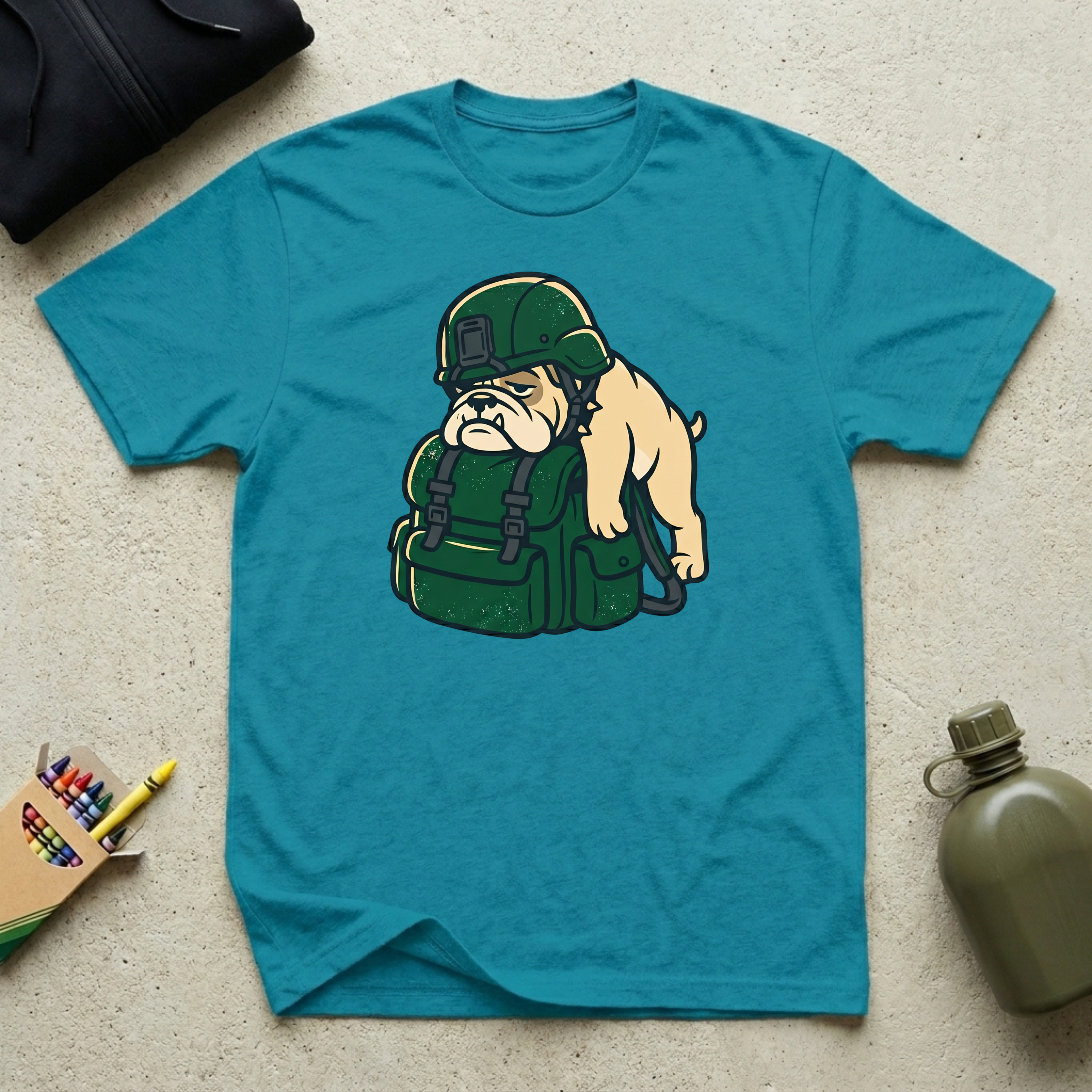Tired Devil Dog - Premium T-Shirt