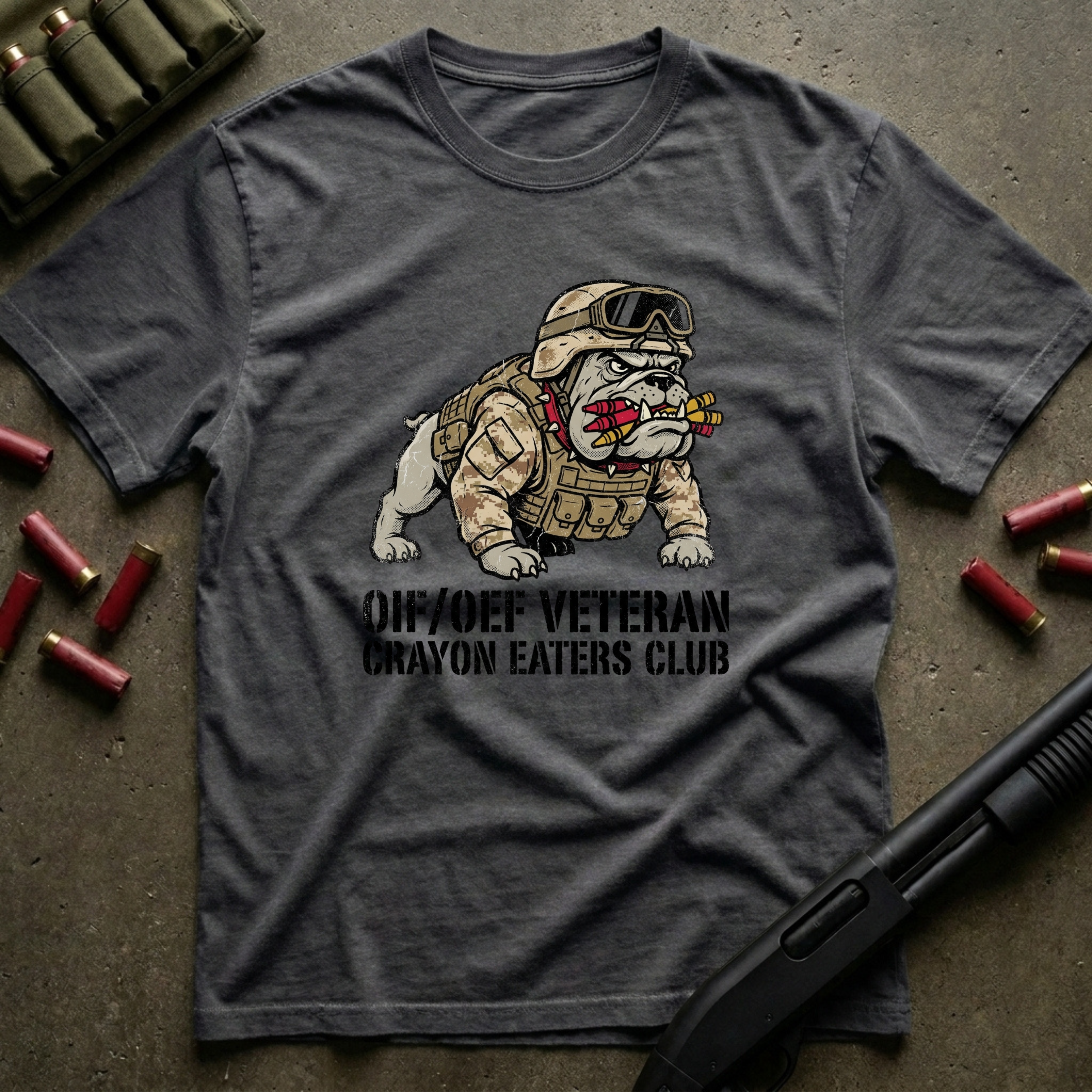 OIF OEF Crayon Eater - Premium T-Shirt