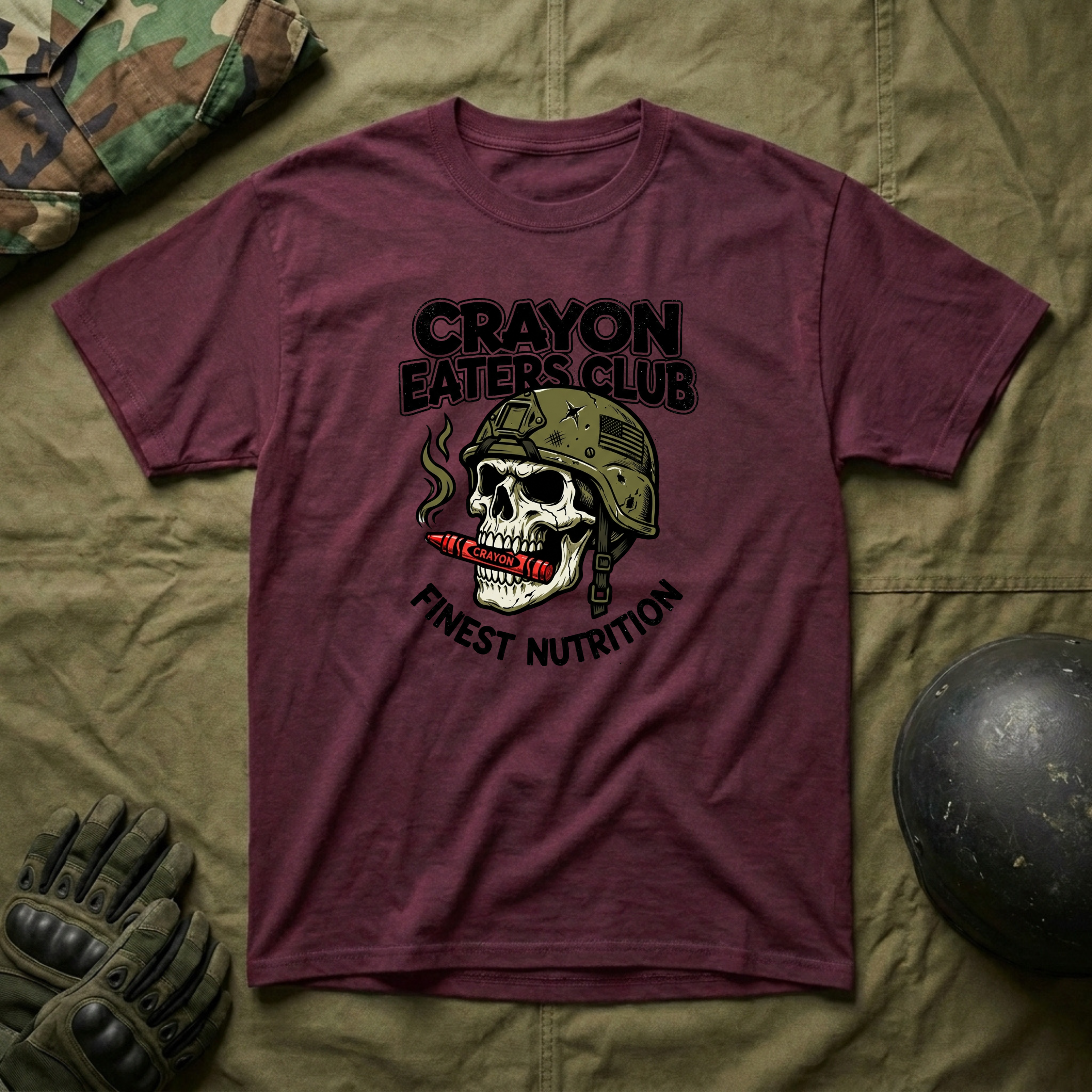 Smoking a Crayon - Premium T-Shirt