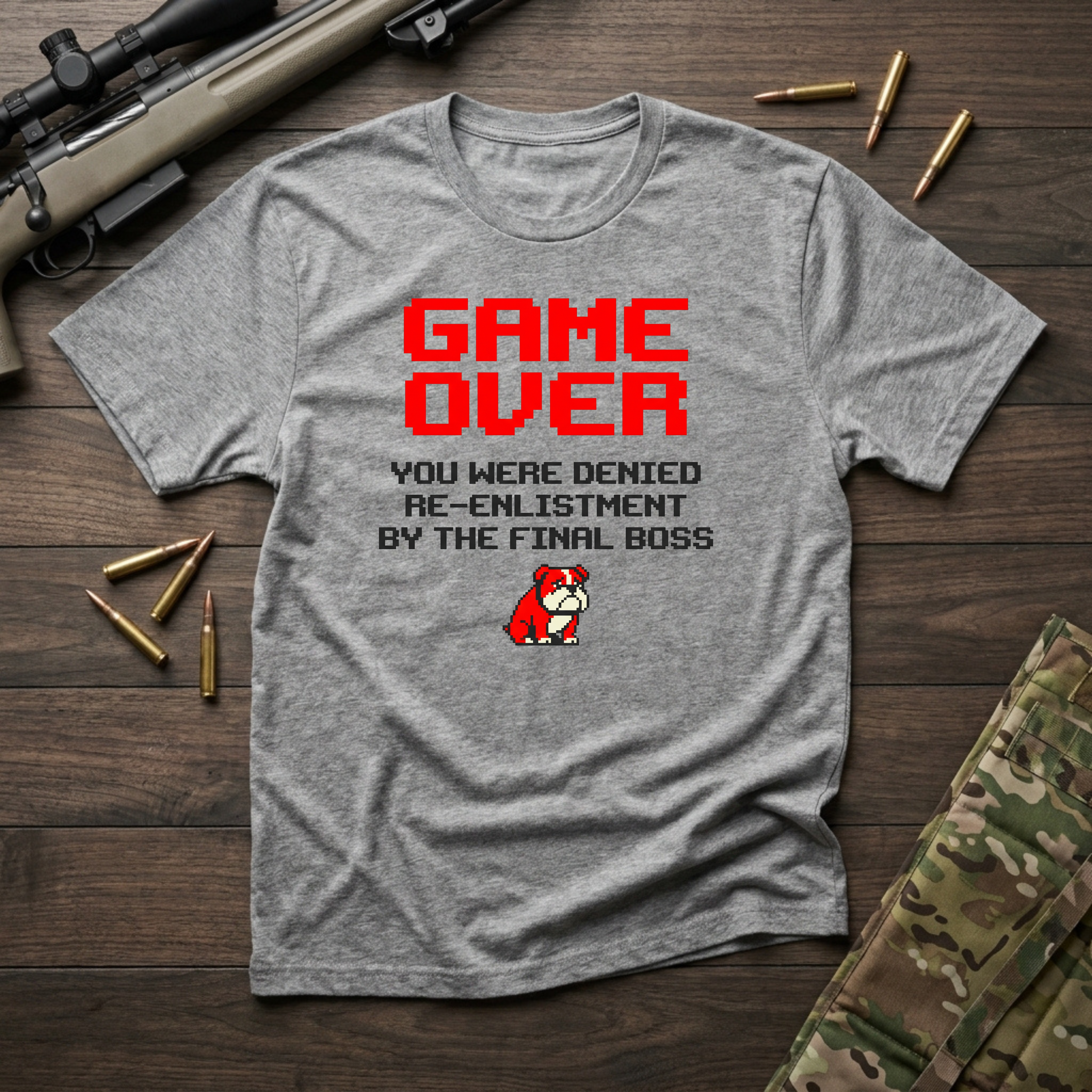 Game Over Denied - Premium T-Shirt