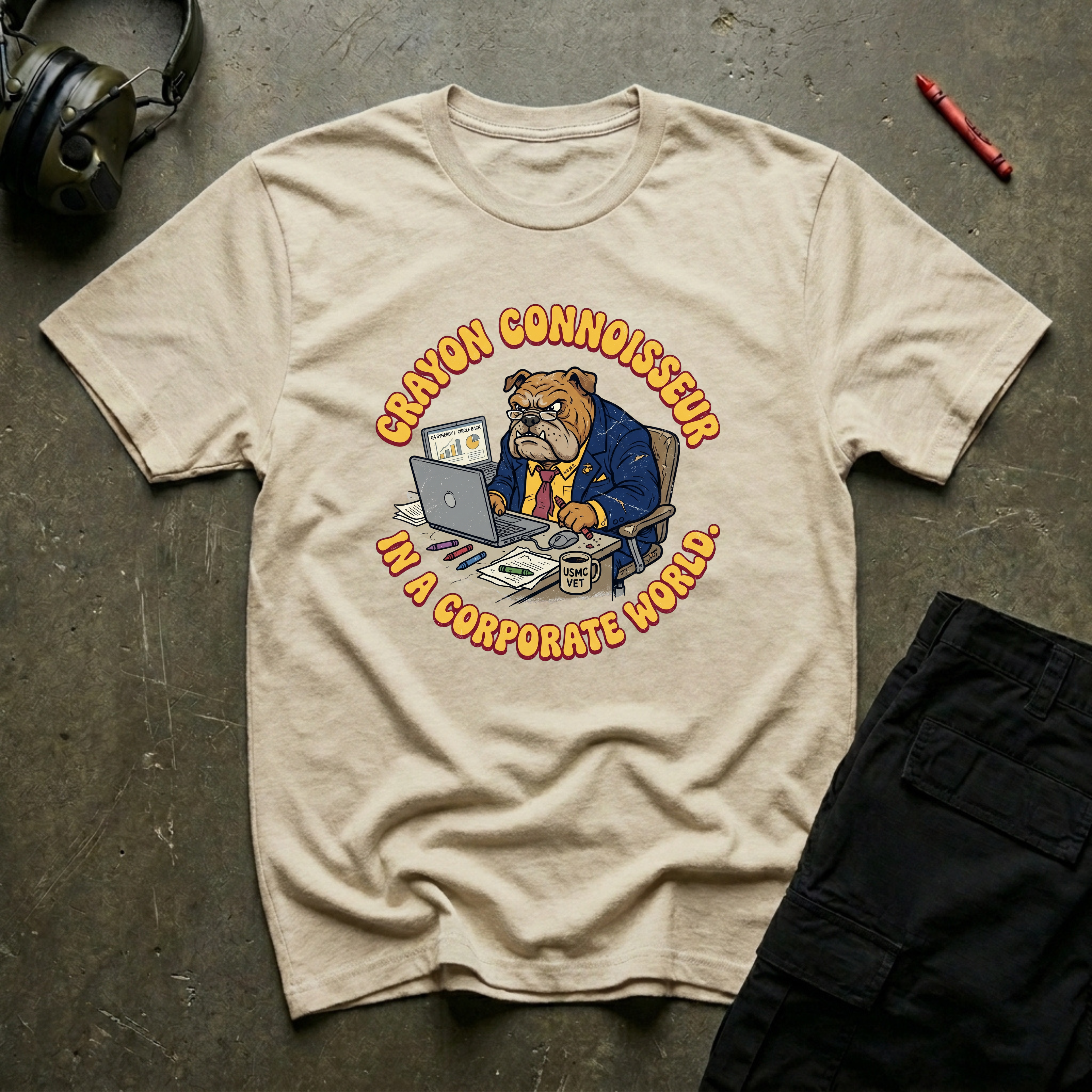 Corporate Crayons - Premium T-Shirt