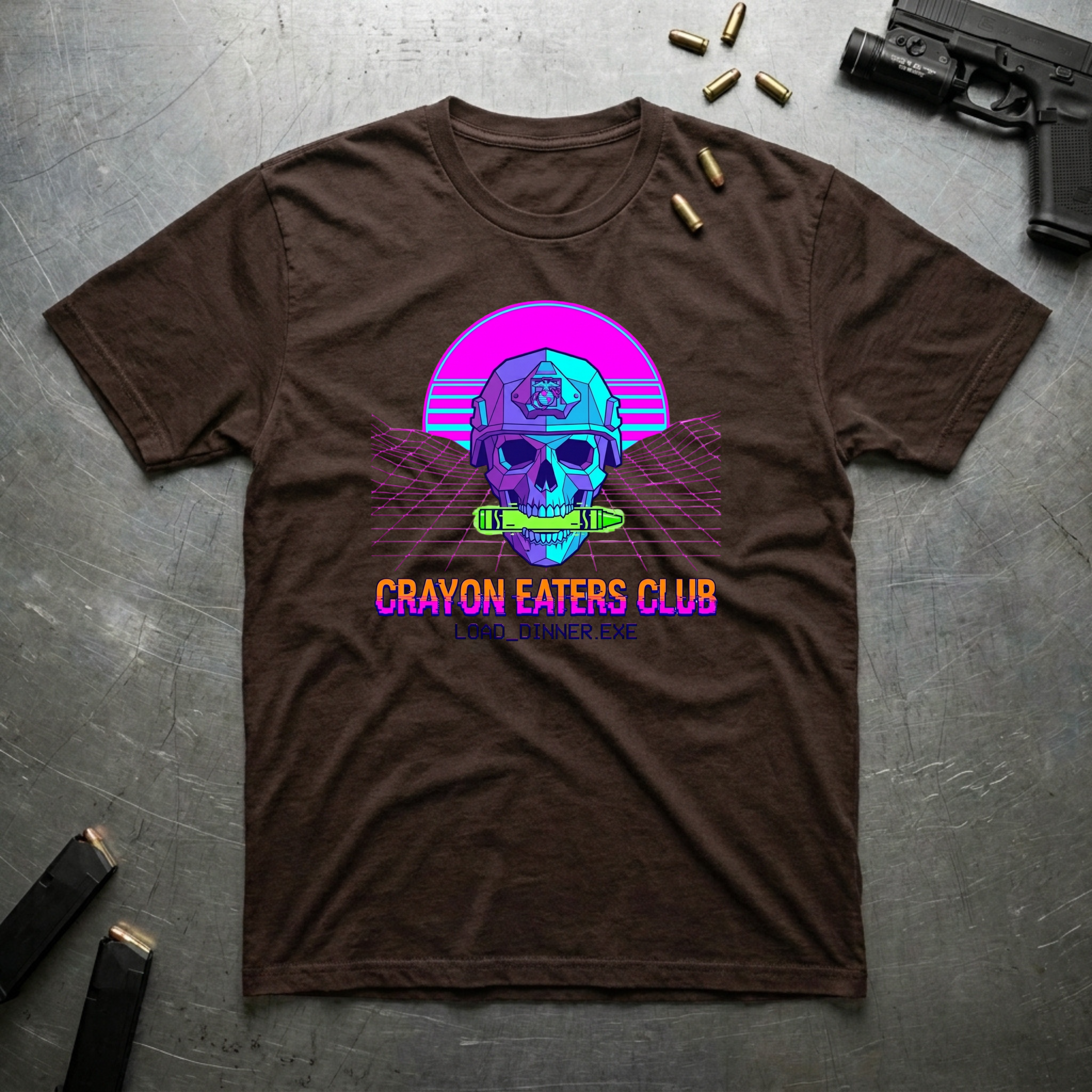 Load Crayons Exe - Premium T-Shirt