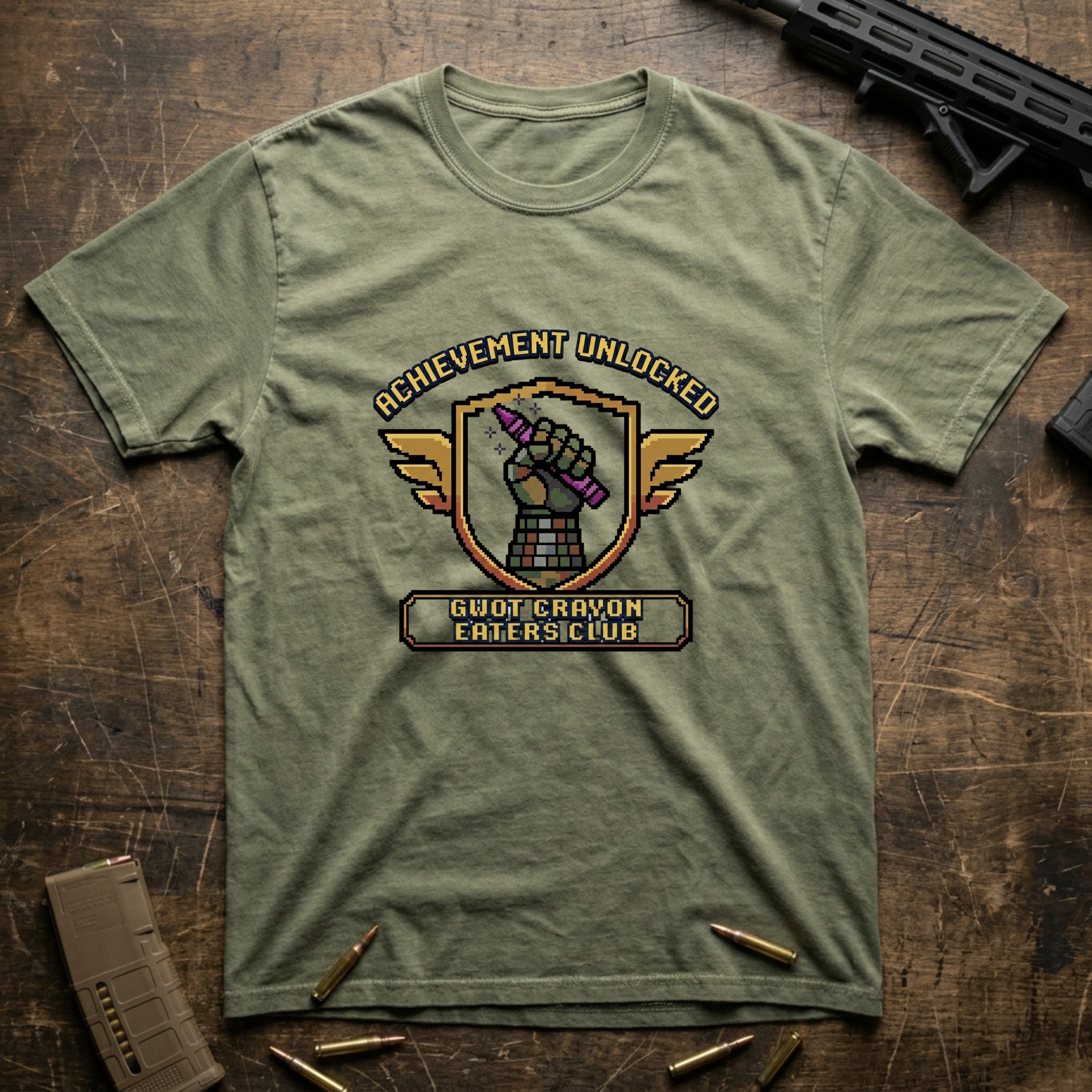 Gwot Achievement Unlocked - Premium T-Shirt