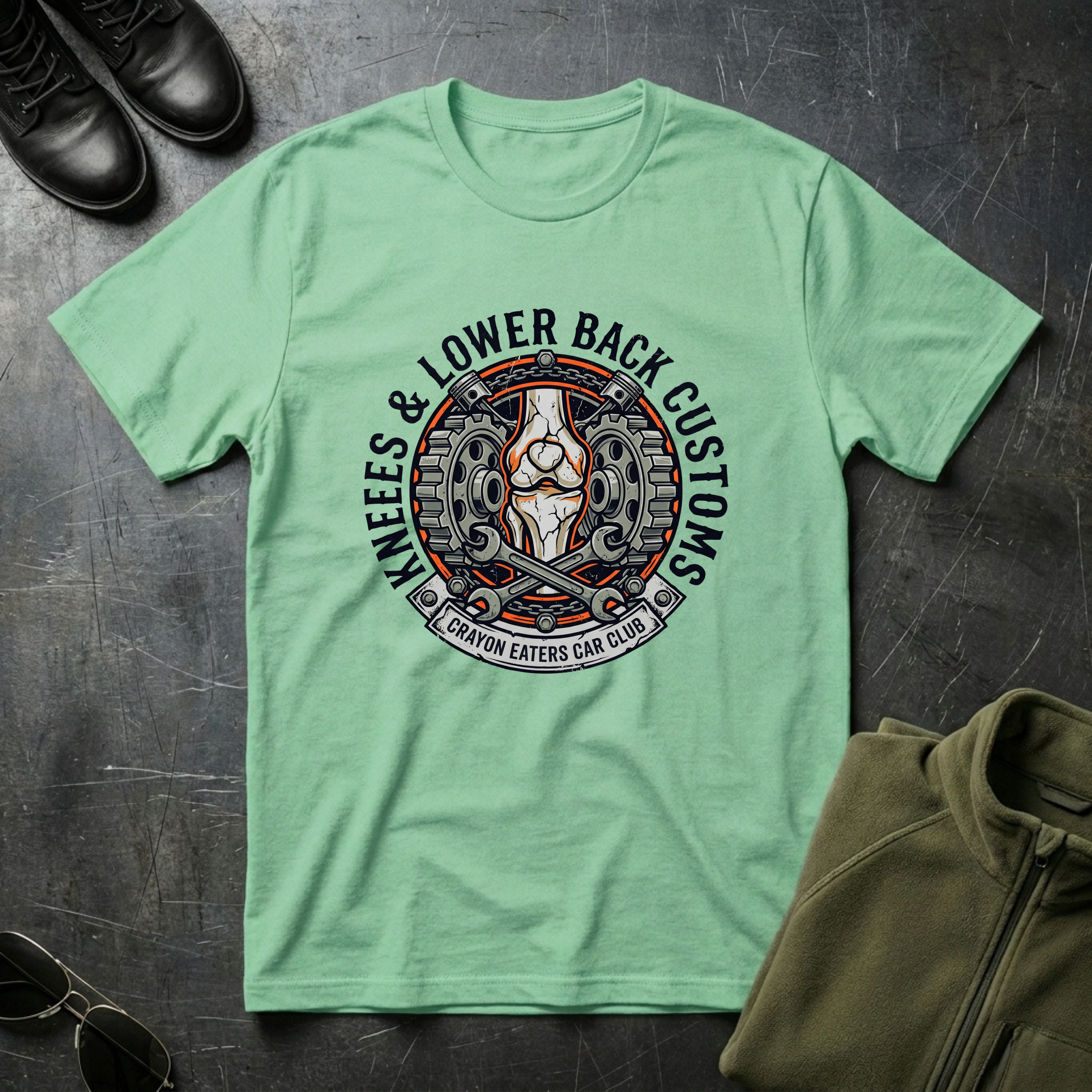 Knees & Lower Back Customs - Premium T-Shirt