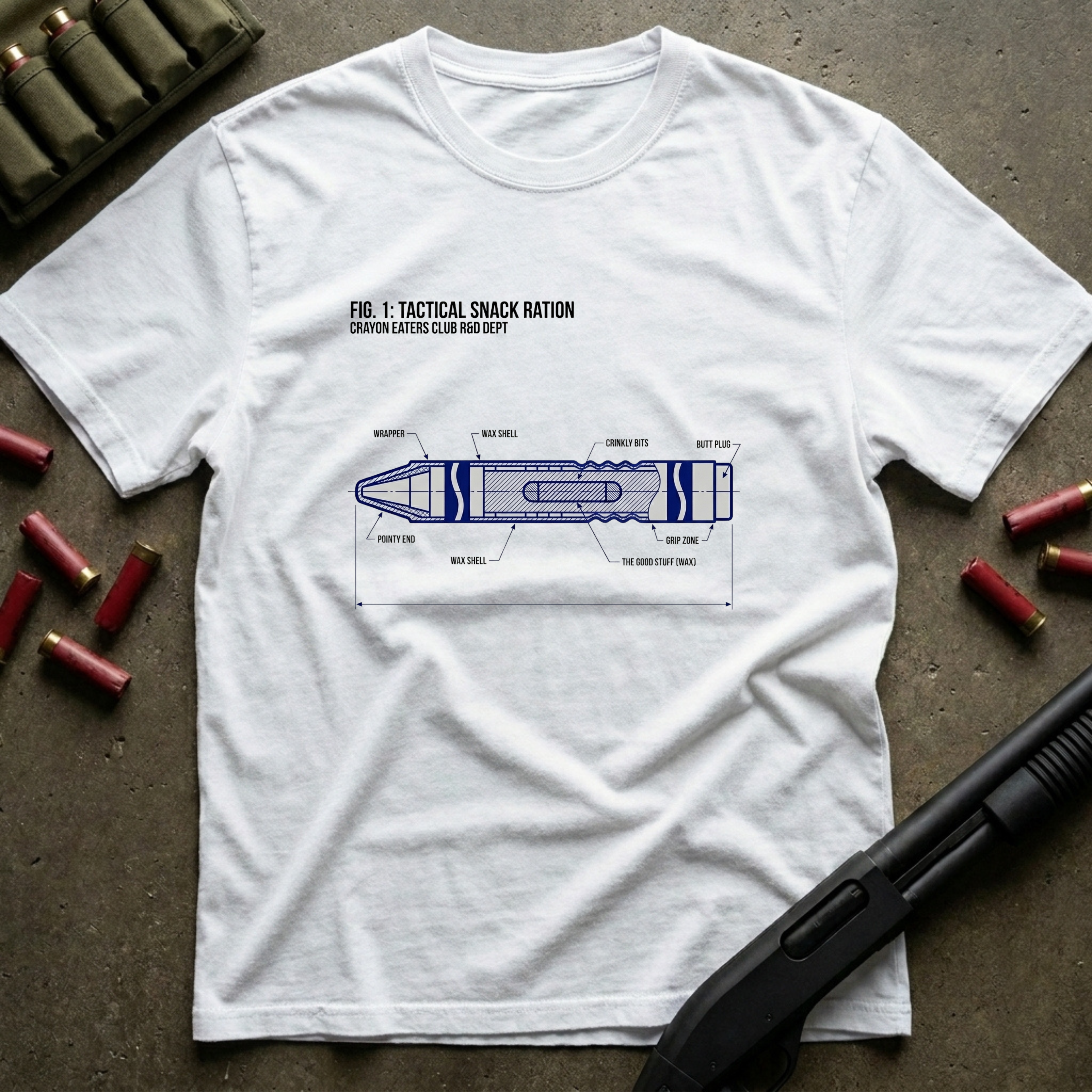 Crayon Schematics - Premium T-Shirt