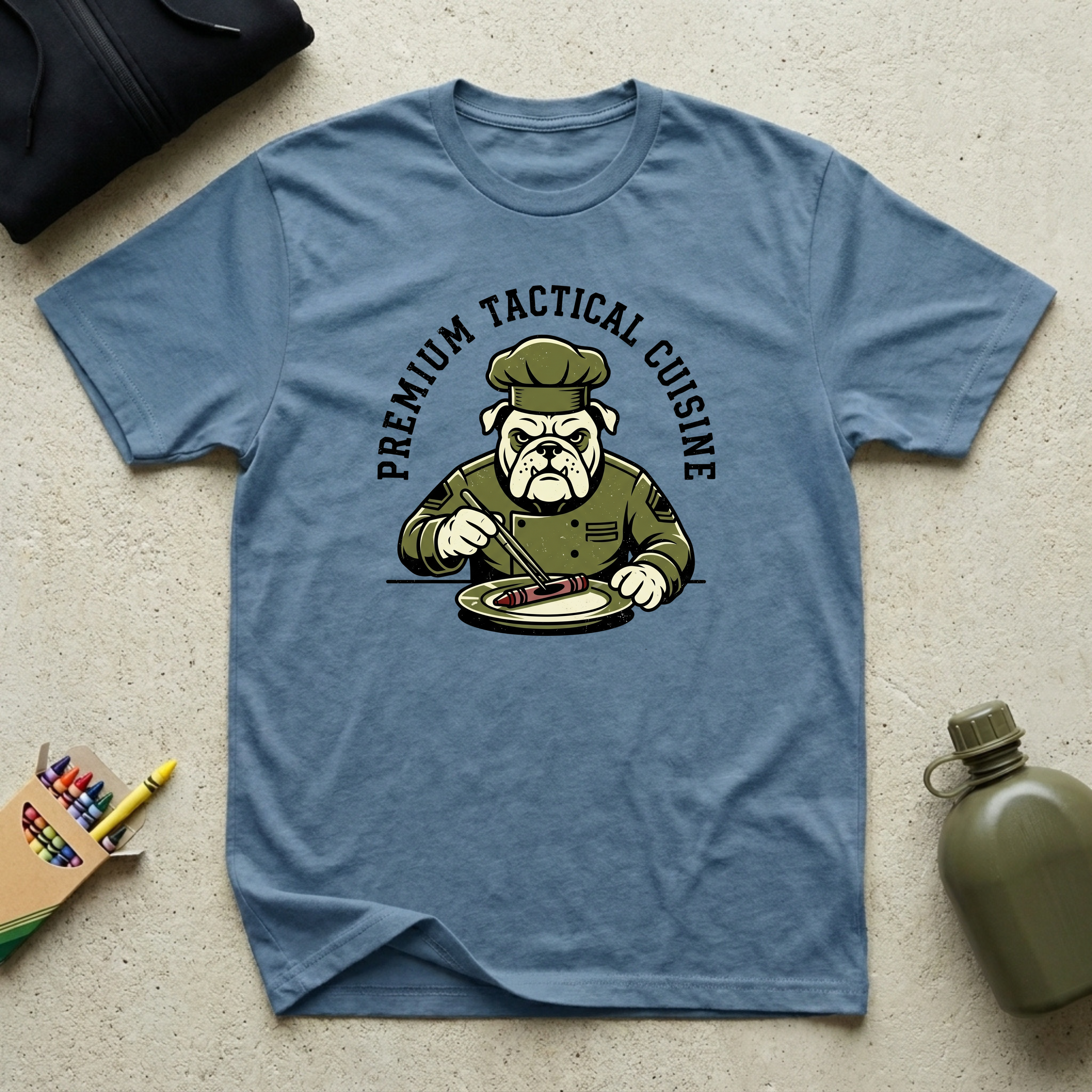 Tactical Cuisine Bulldog - Premium T-Shirt