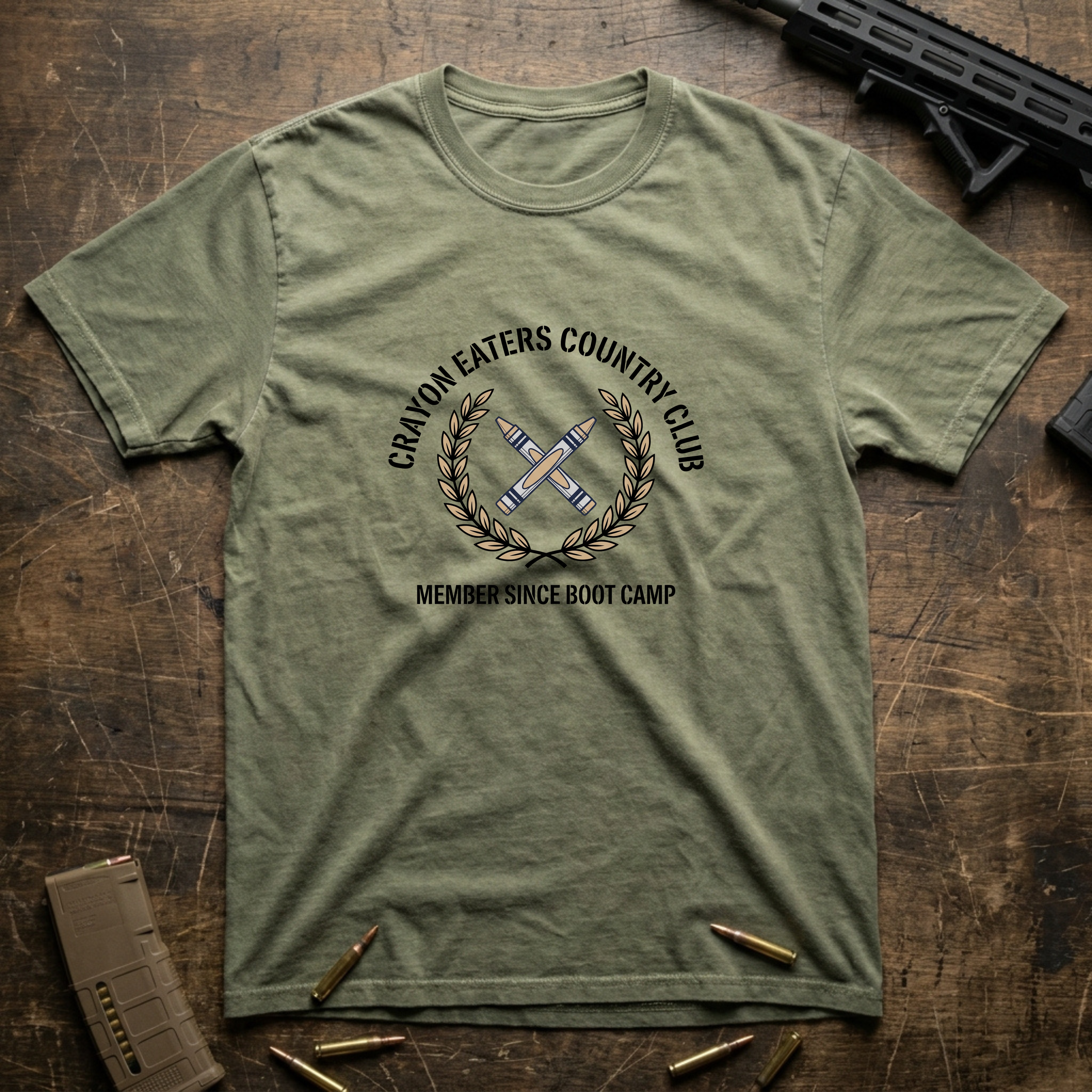 Crayon Eaters Country Club Member - Premium T-Shirt