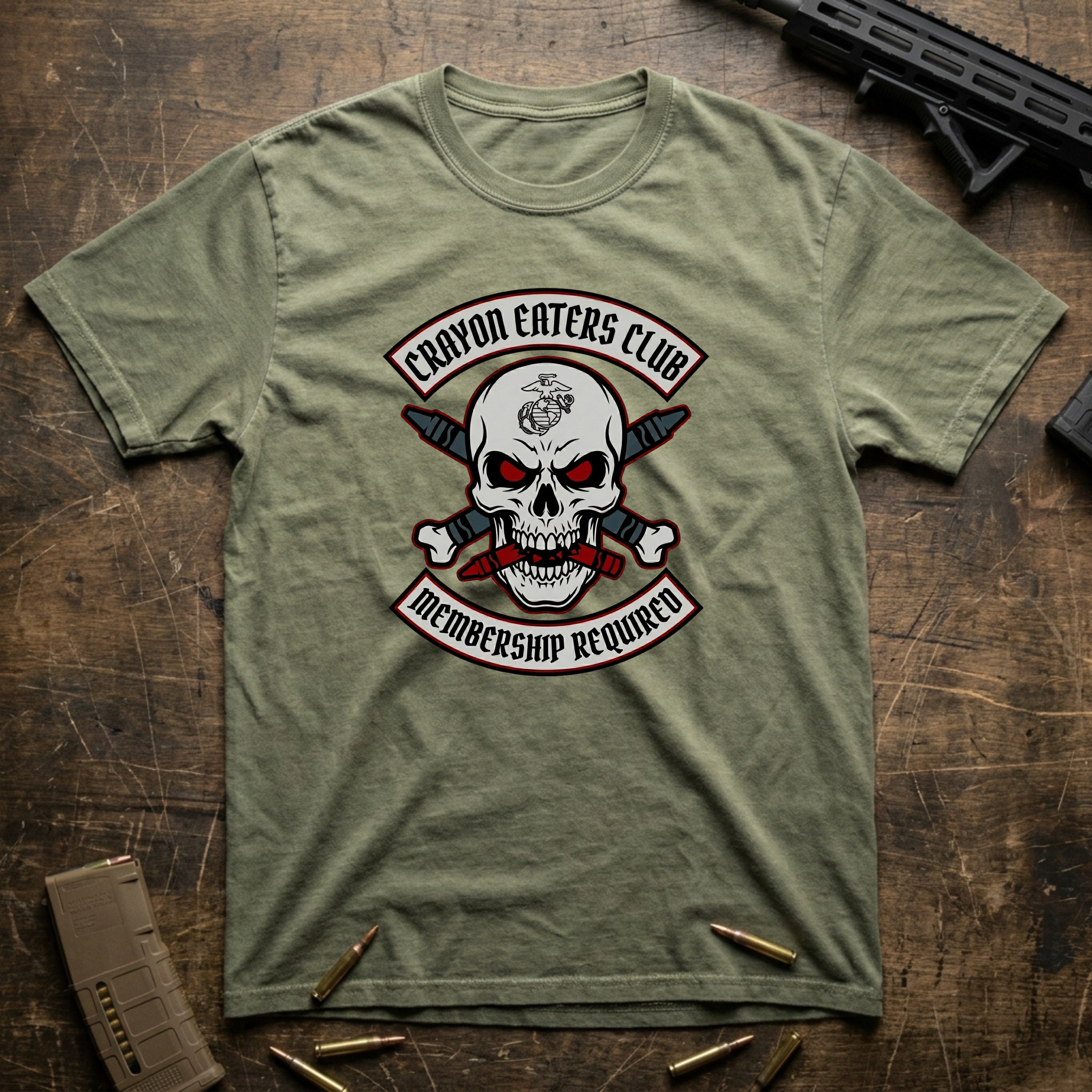 Crayon Eaters Club Membership Two - Premium T-Shirt
