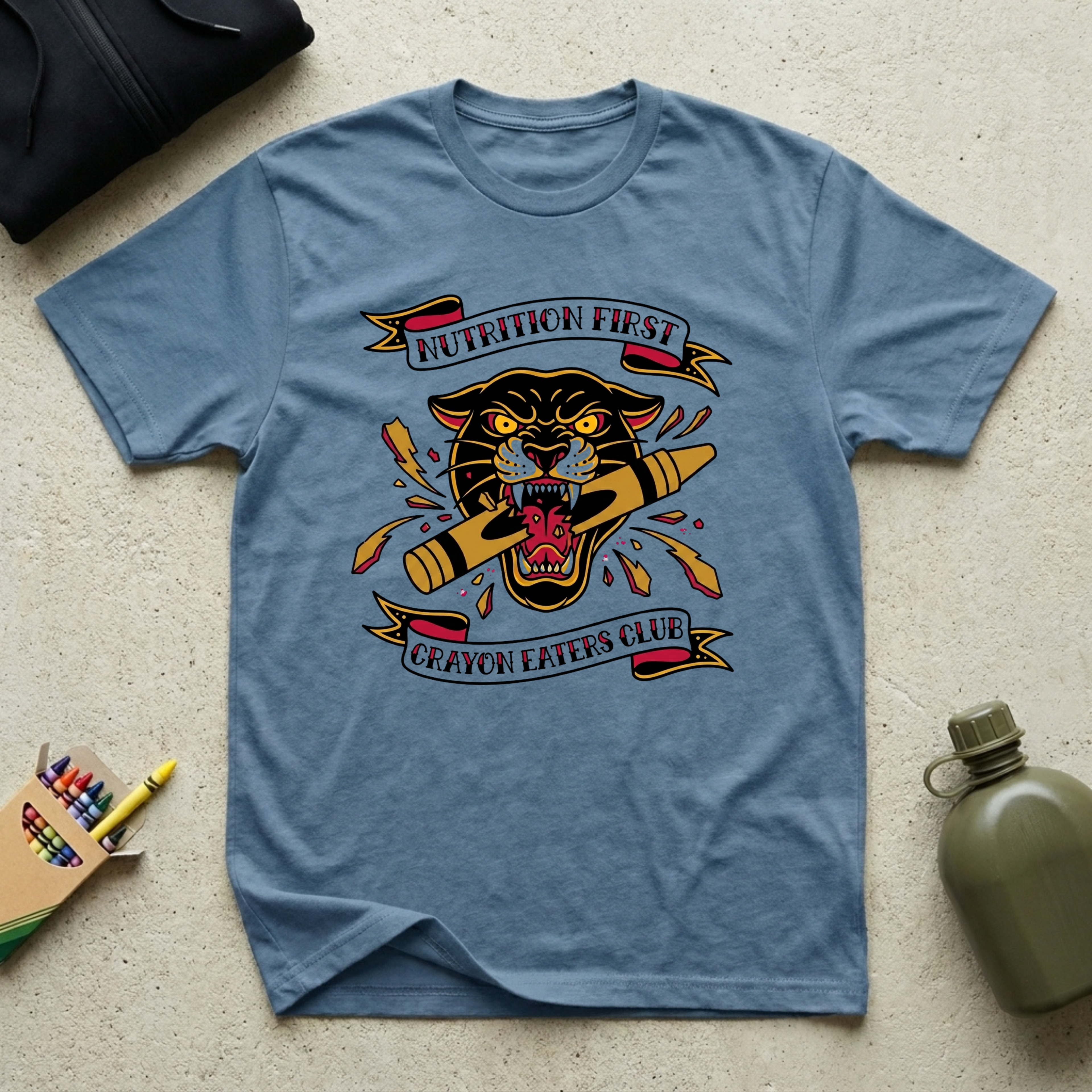 Panther Tattoo - Premium T-Shirt