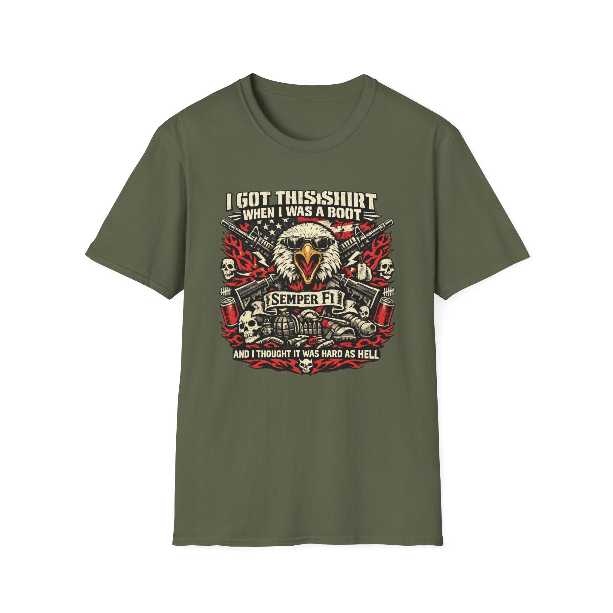 I Got this when I was a Boot - Premium T-Shirt
