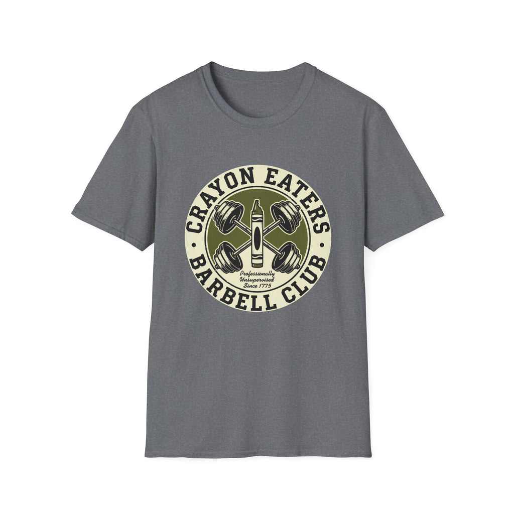 Crayon Eaters Barbell Club - Premium T-Shirt