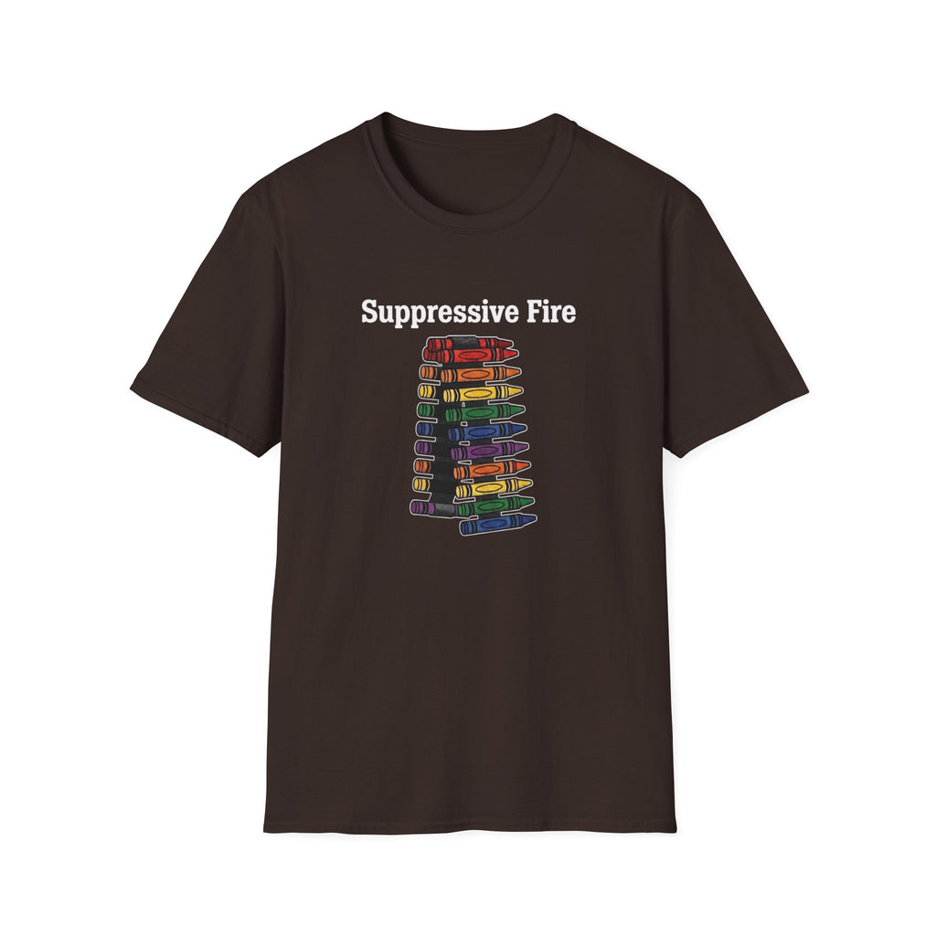 Belt Fed Crayons - Premium T-Shirt