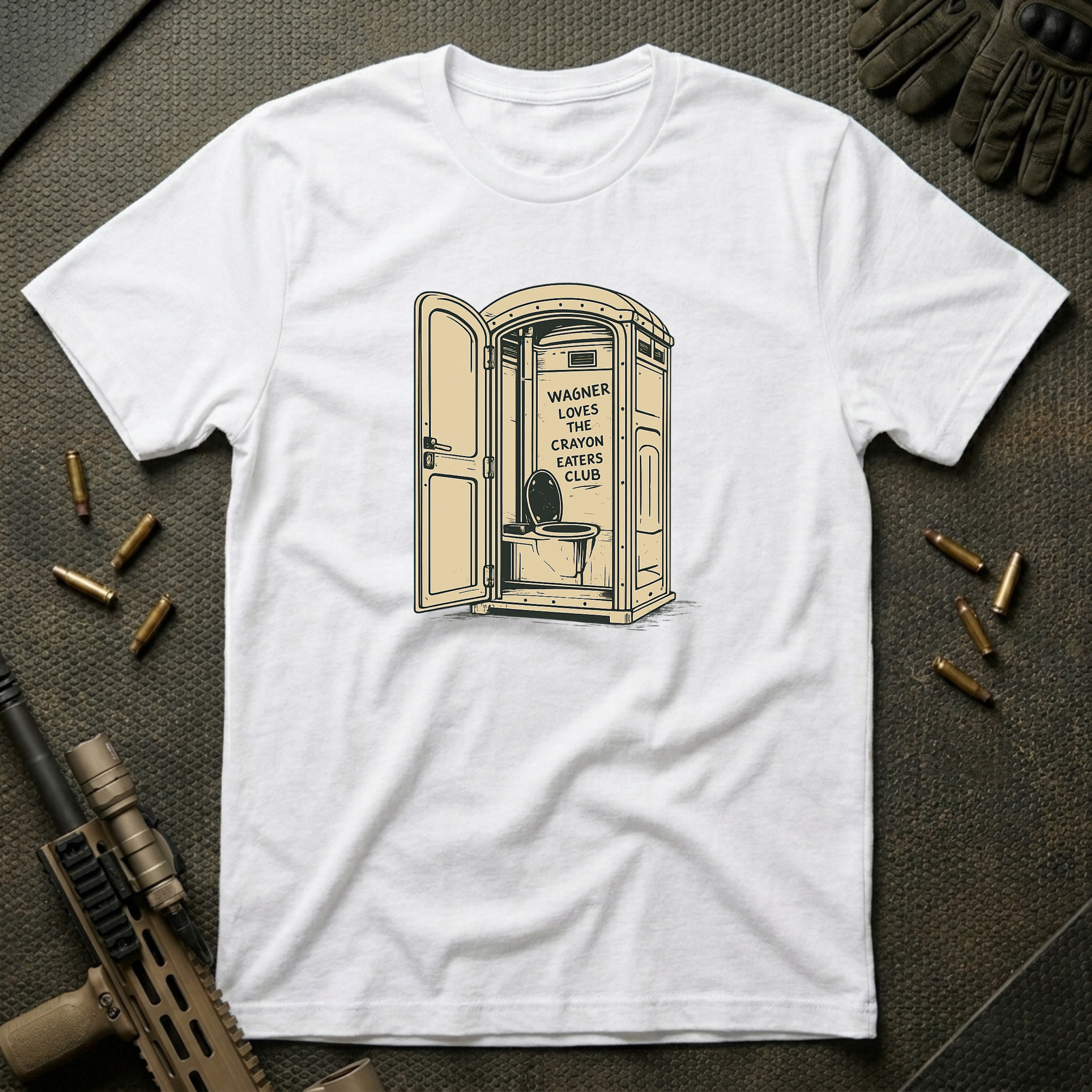 Wagner Loves the Simple Crayon Eaters Club - Premium T-Shirt