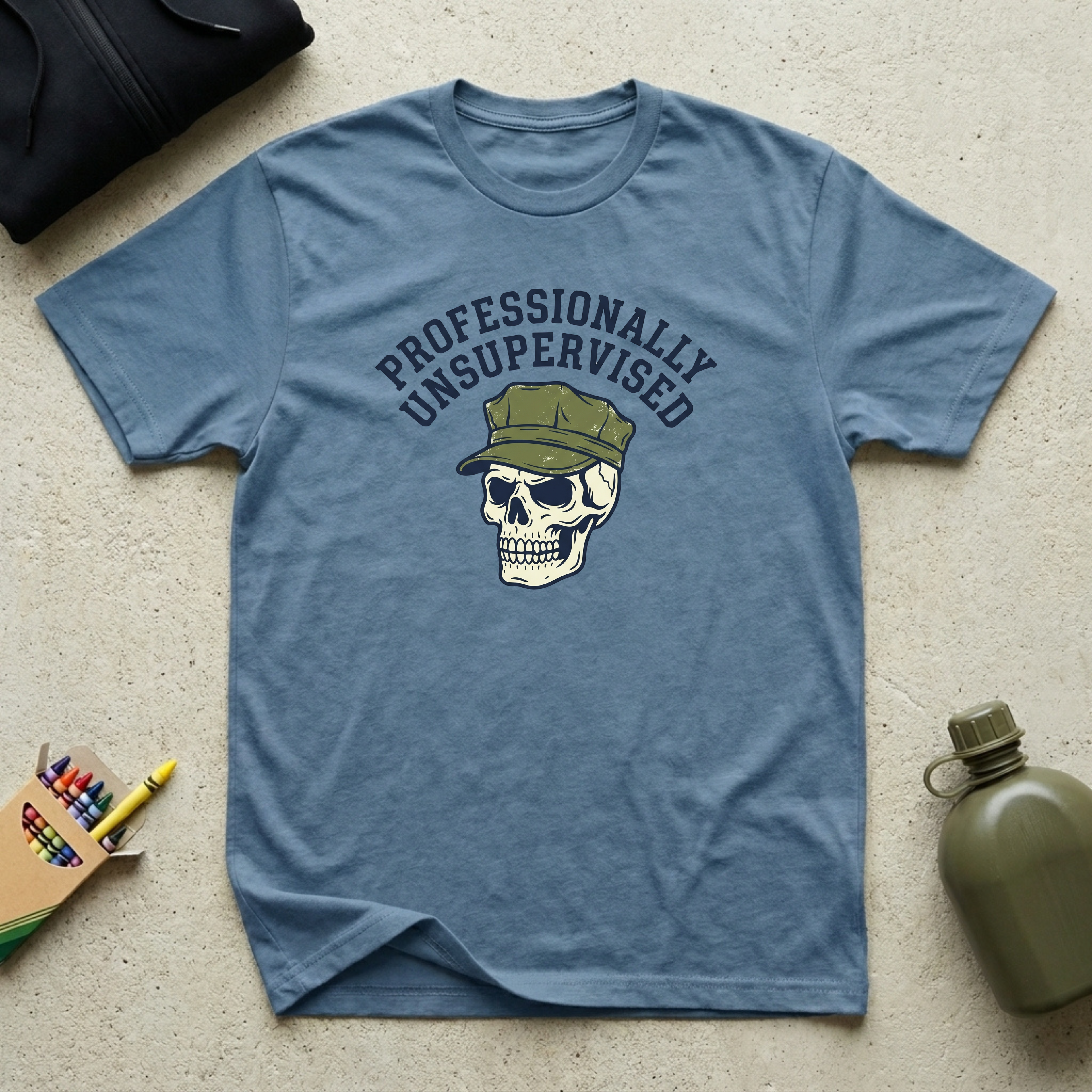 8 Point Cover Unsupervised - Premium T-Shirt