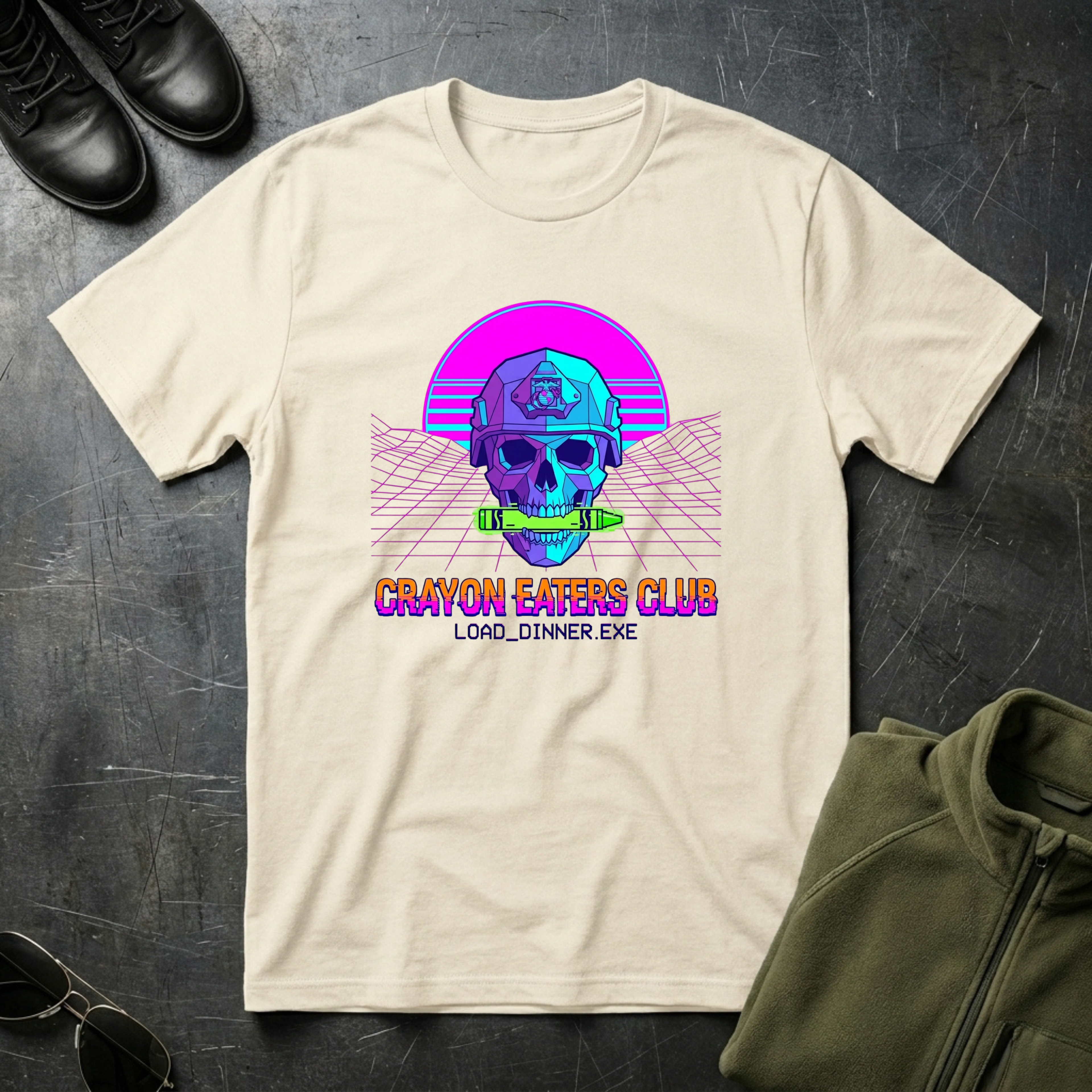 Load Crayons Exe - Premium T-Shirt