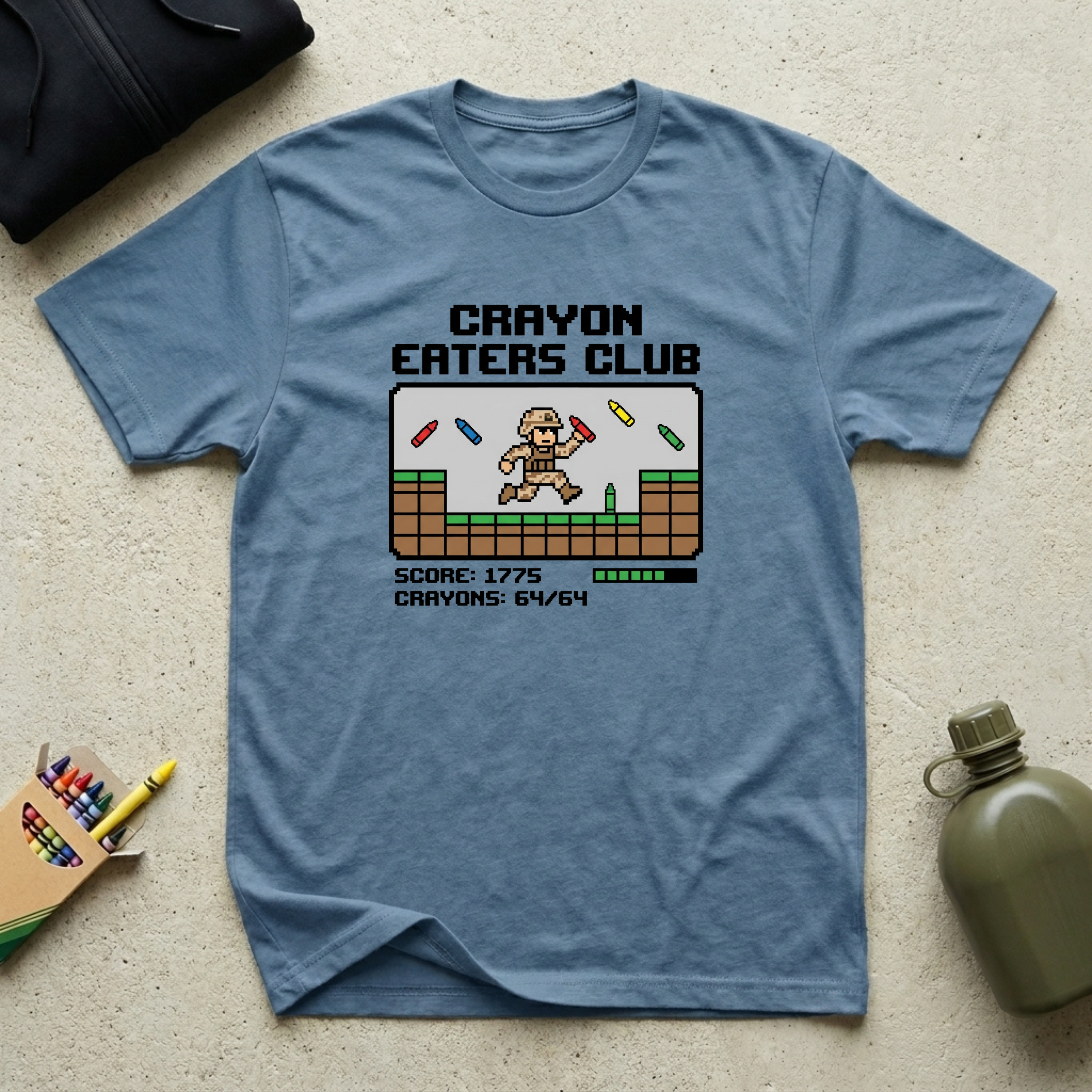 Super Crayon Eaters World - Premium T-Shirt