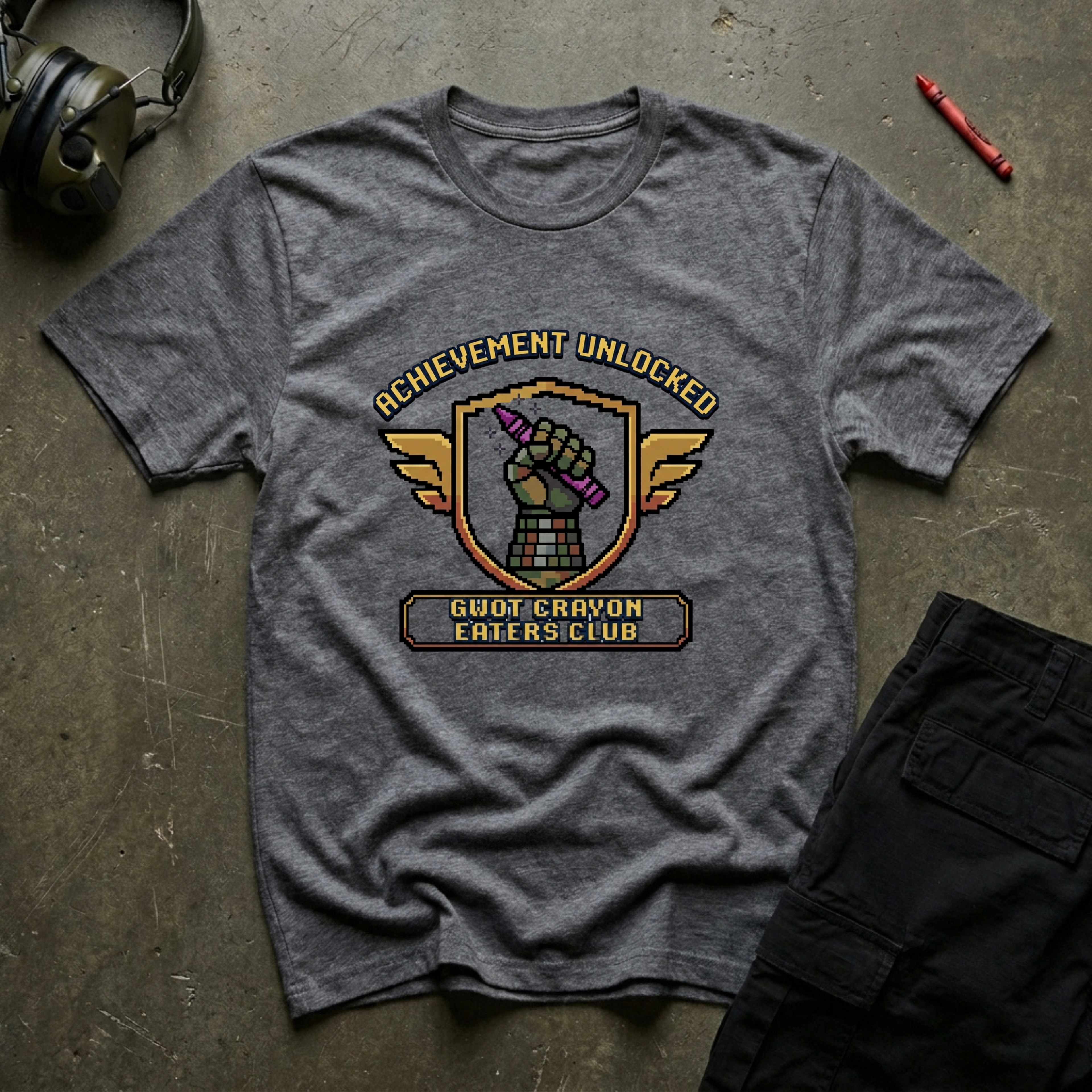 Gwot Achievement Unlocked - Premium T-Shirt