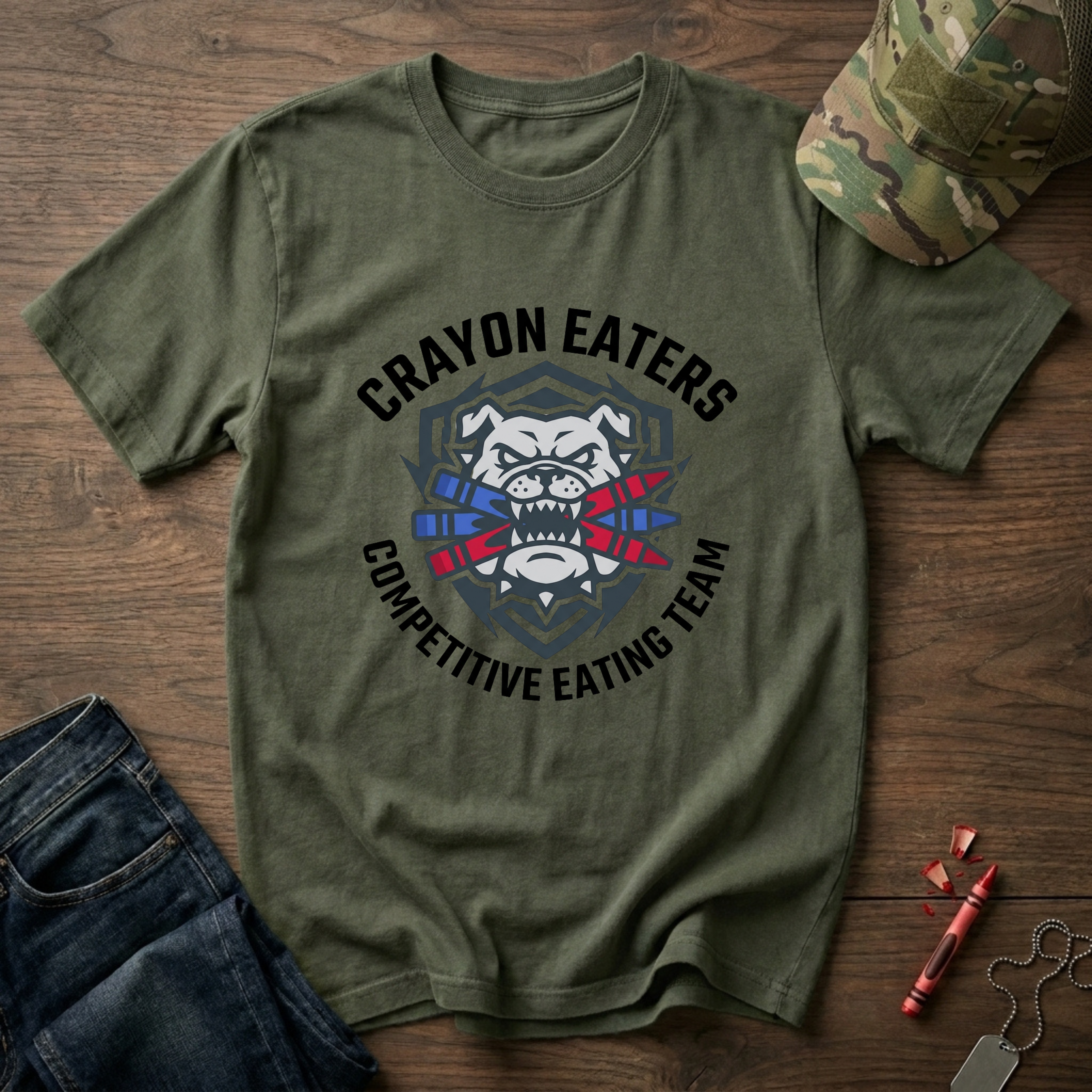 Crayon Eaters Competitive Team - Premium T-Shirt