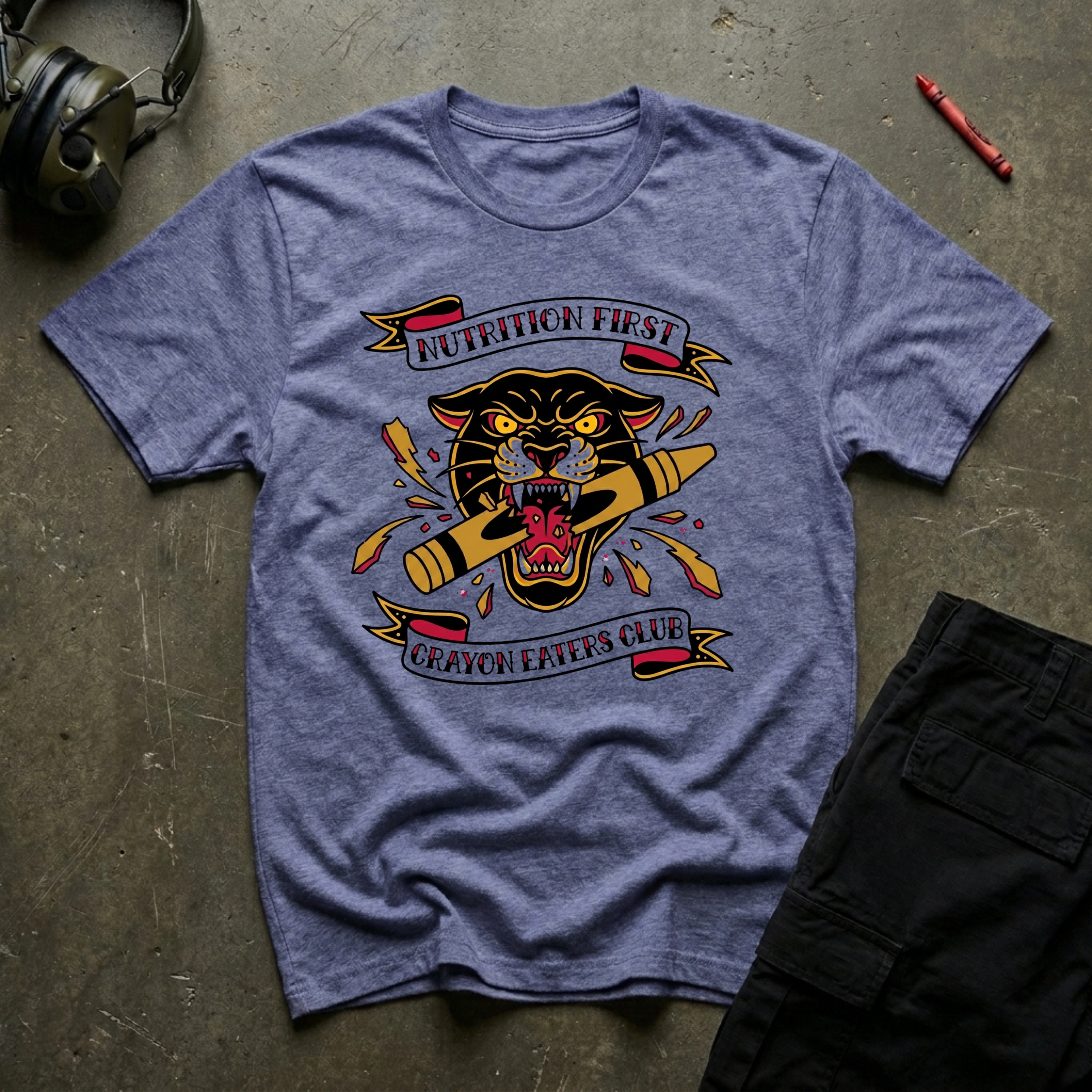 Panther Tattoo - Premium T-Shirt