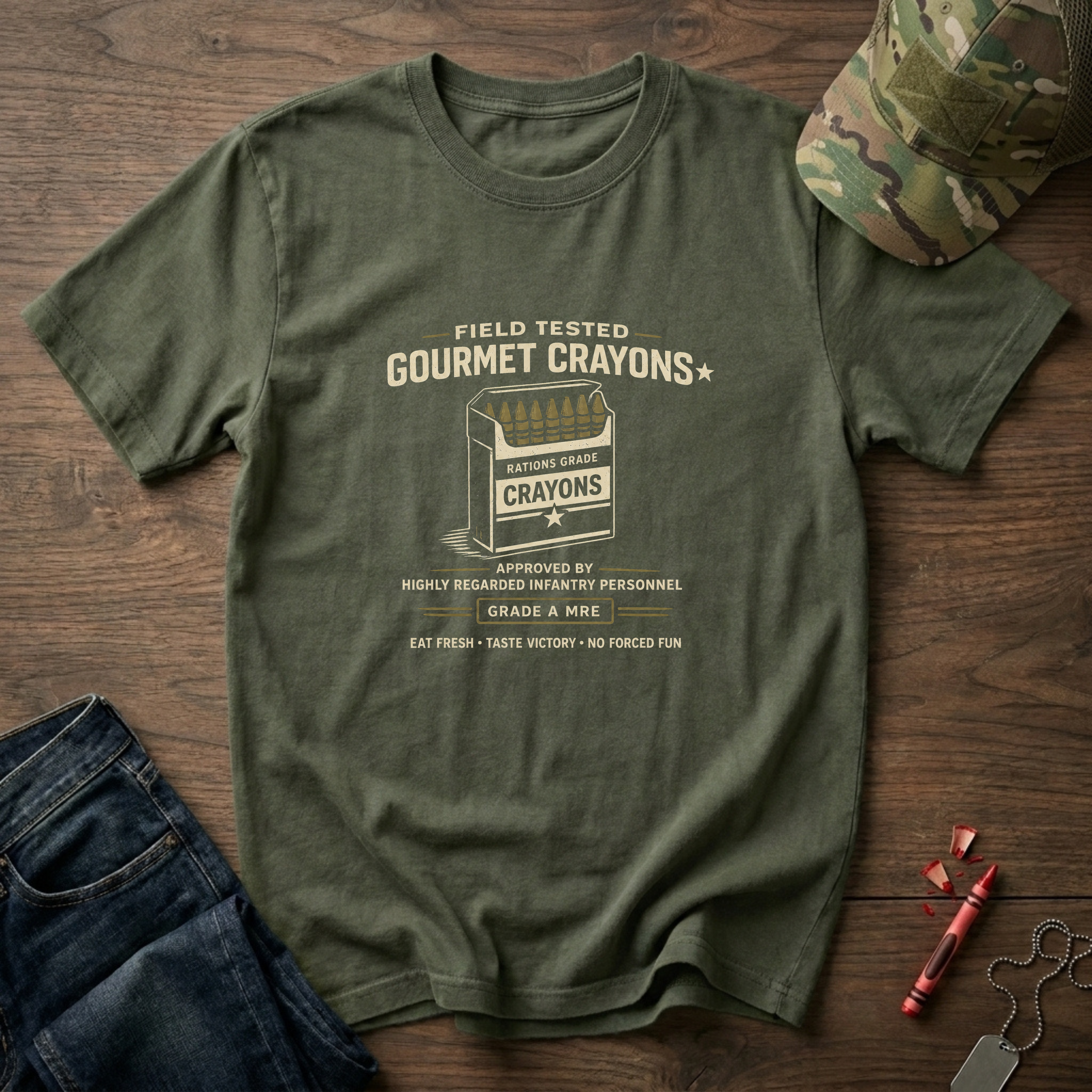 Grade A Crayons - Premium T-Shirt