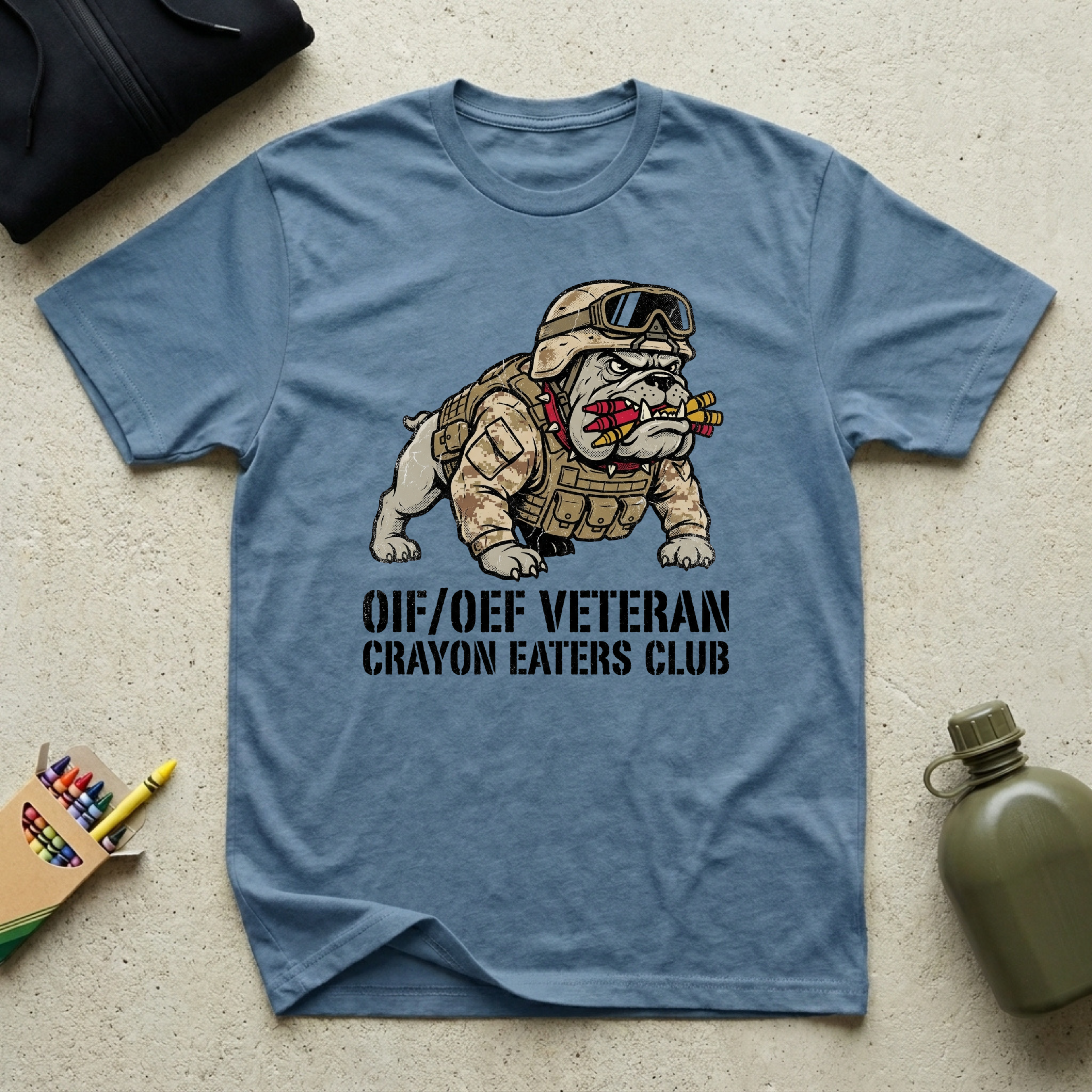 OIF OEF Crayon Eater - Premium T-Shirt