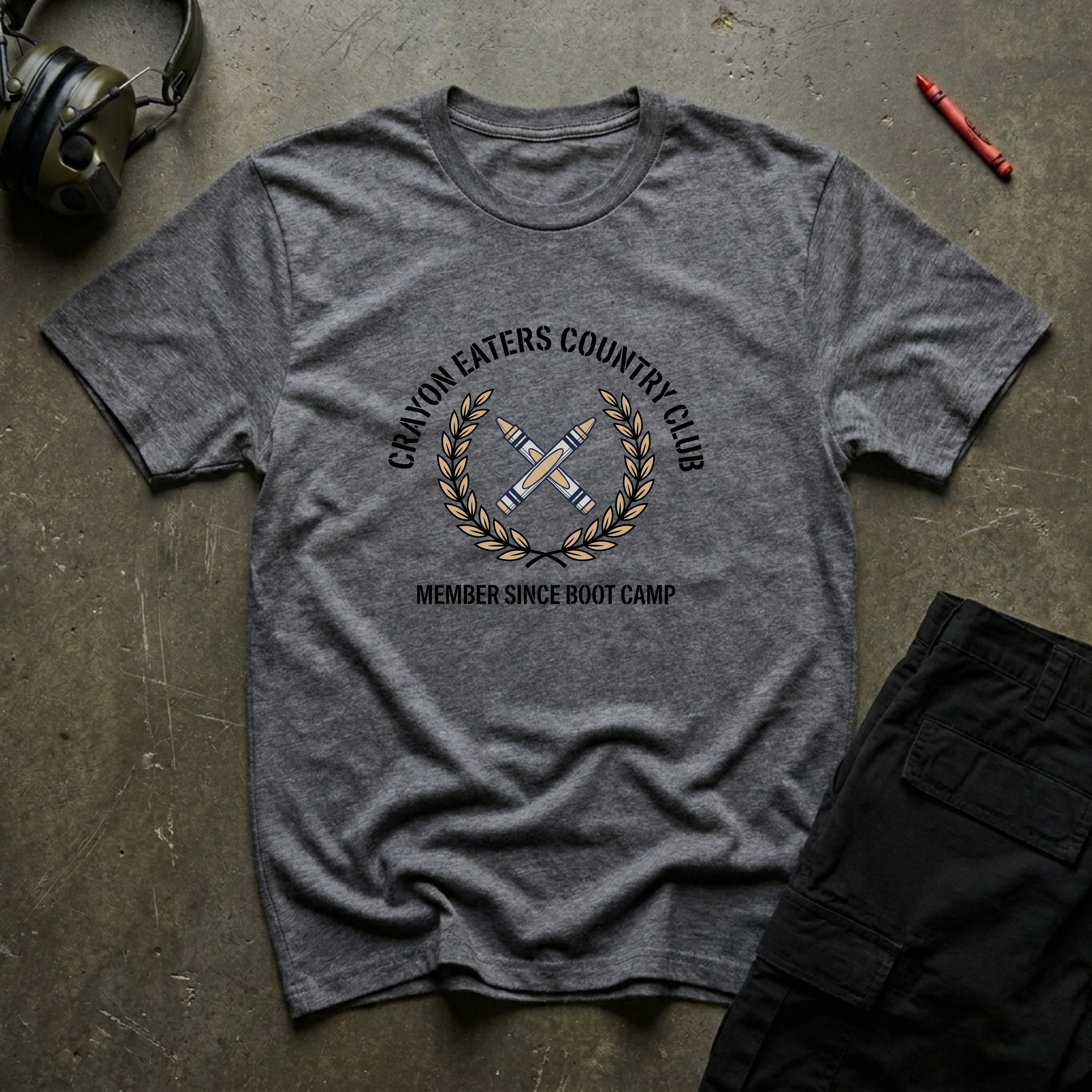 Crayon Eaters Country Club Member - Premium T-Shirt
