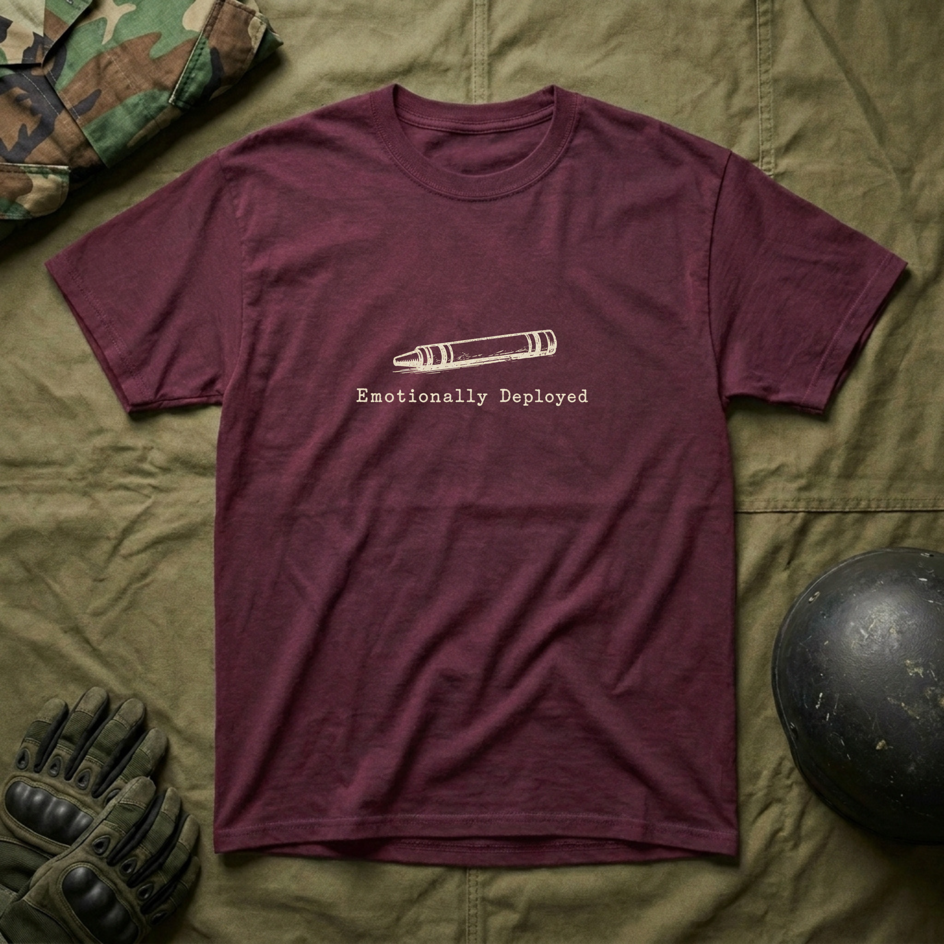 Simple Emotionally Deployed - Premium T-Shirt