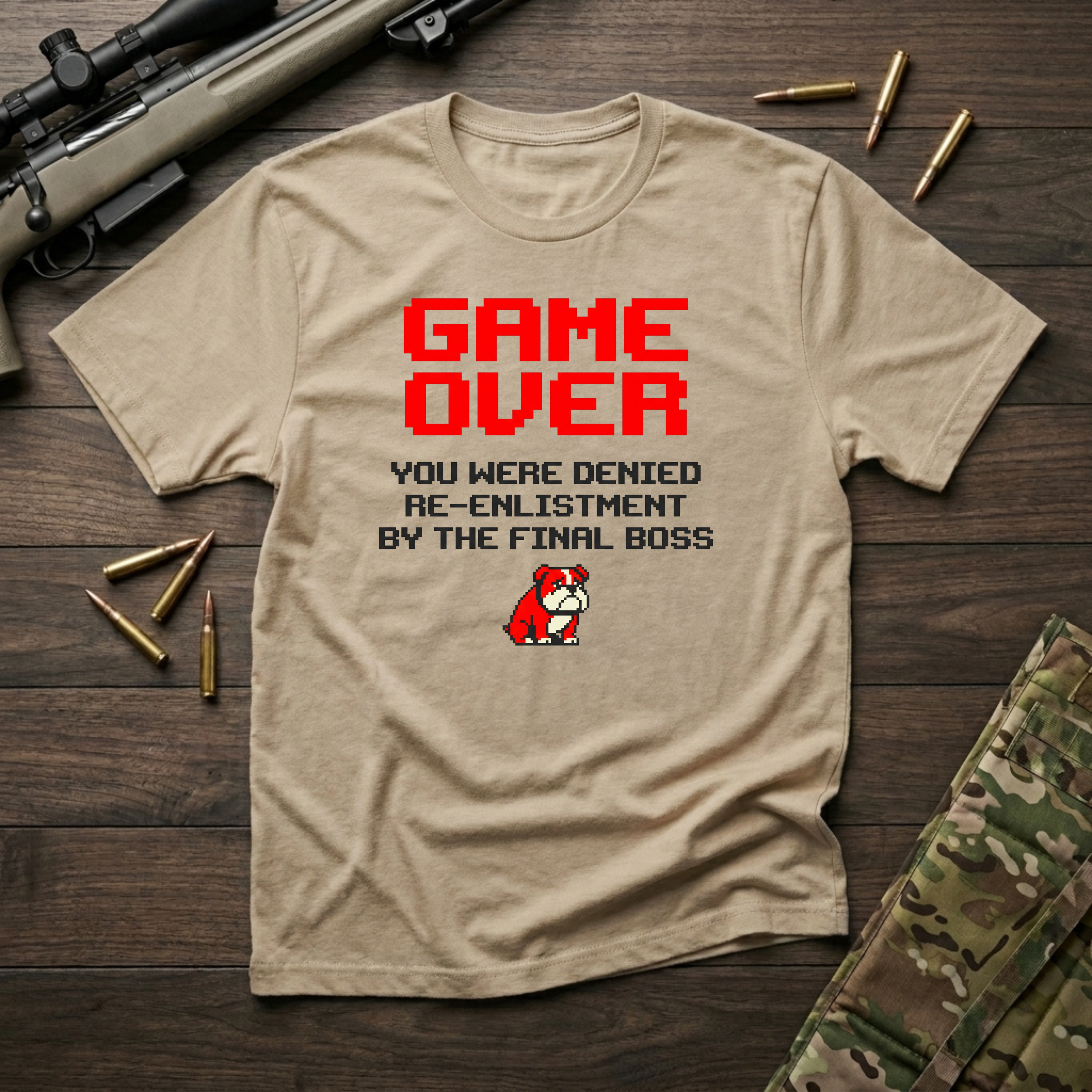 Game Over Denied - Premium T-Shirt