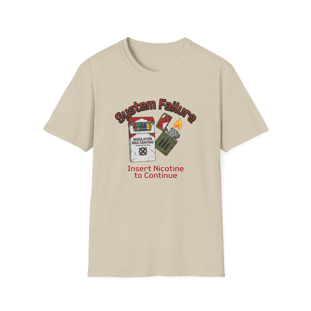 Insert Crayon to Continue - Premium T-Shirt