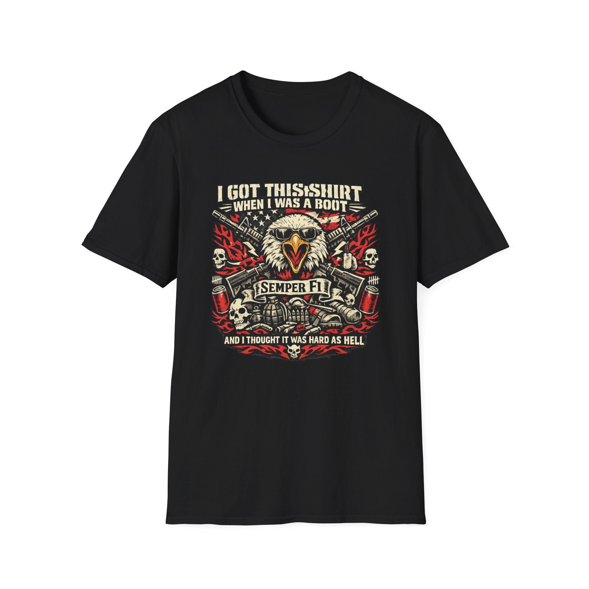 I Got this when I was a Boot - Premium T-Shirt