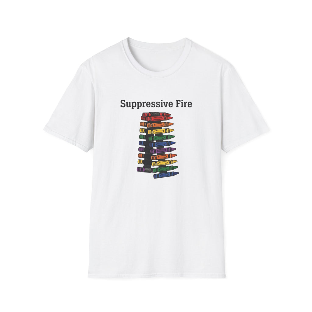 Belt Fed Crayons - Premium T-Shirt
