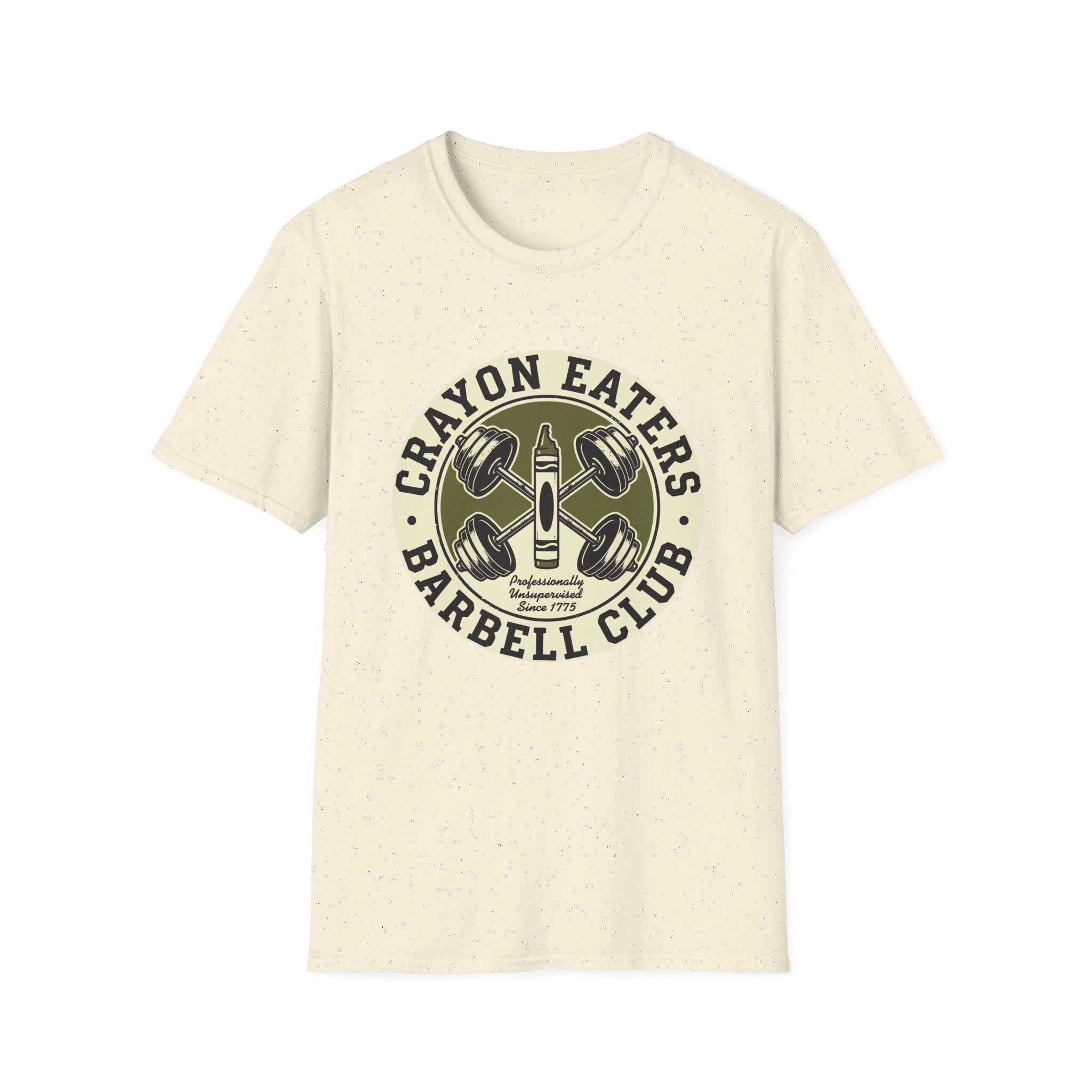 Crayon Eaters Barbell Club - Premium T-Shirt