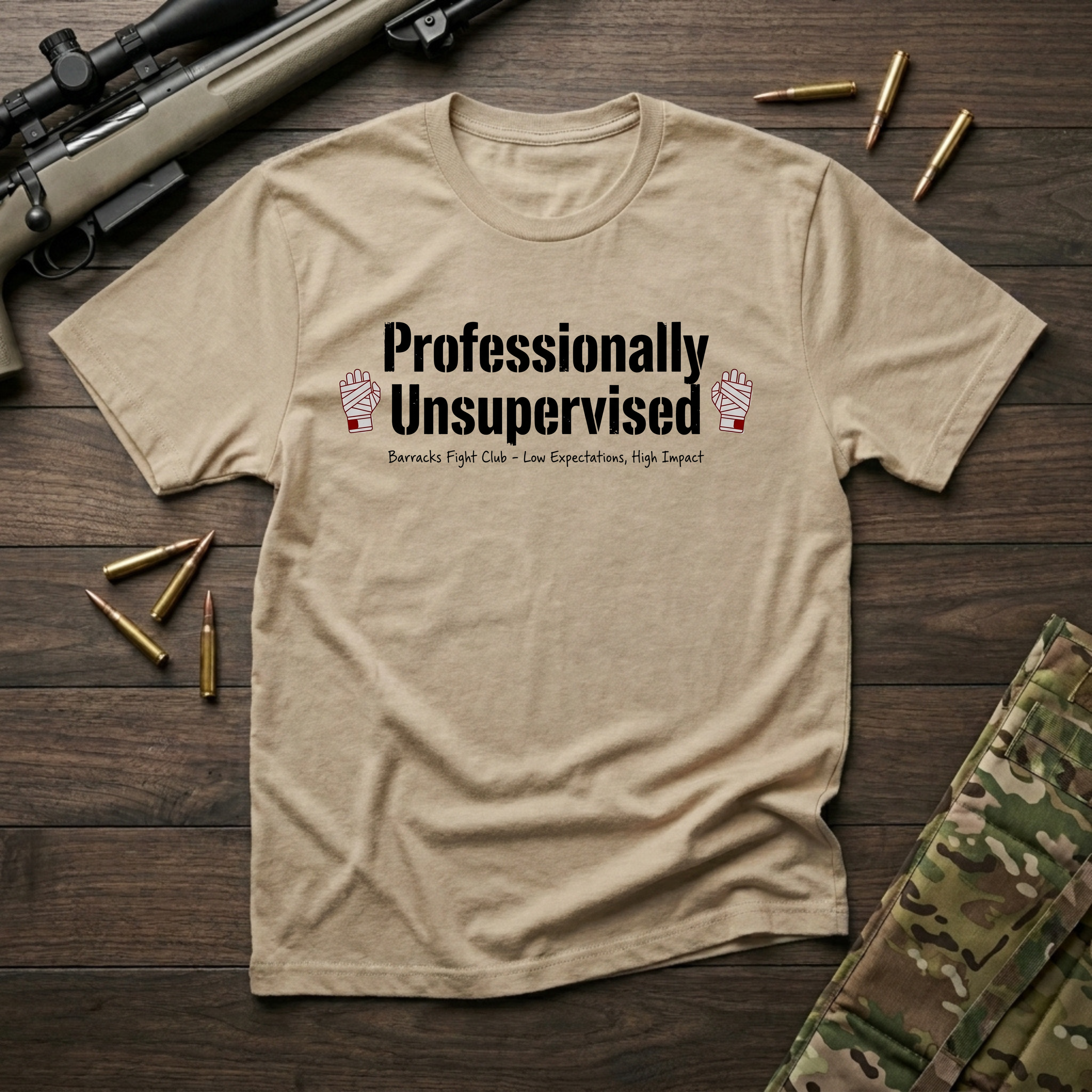 Barracks Fight Club - Premium T-Shirt