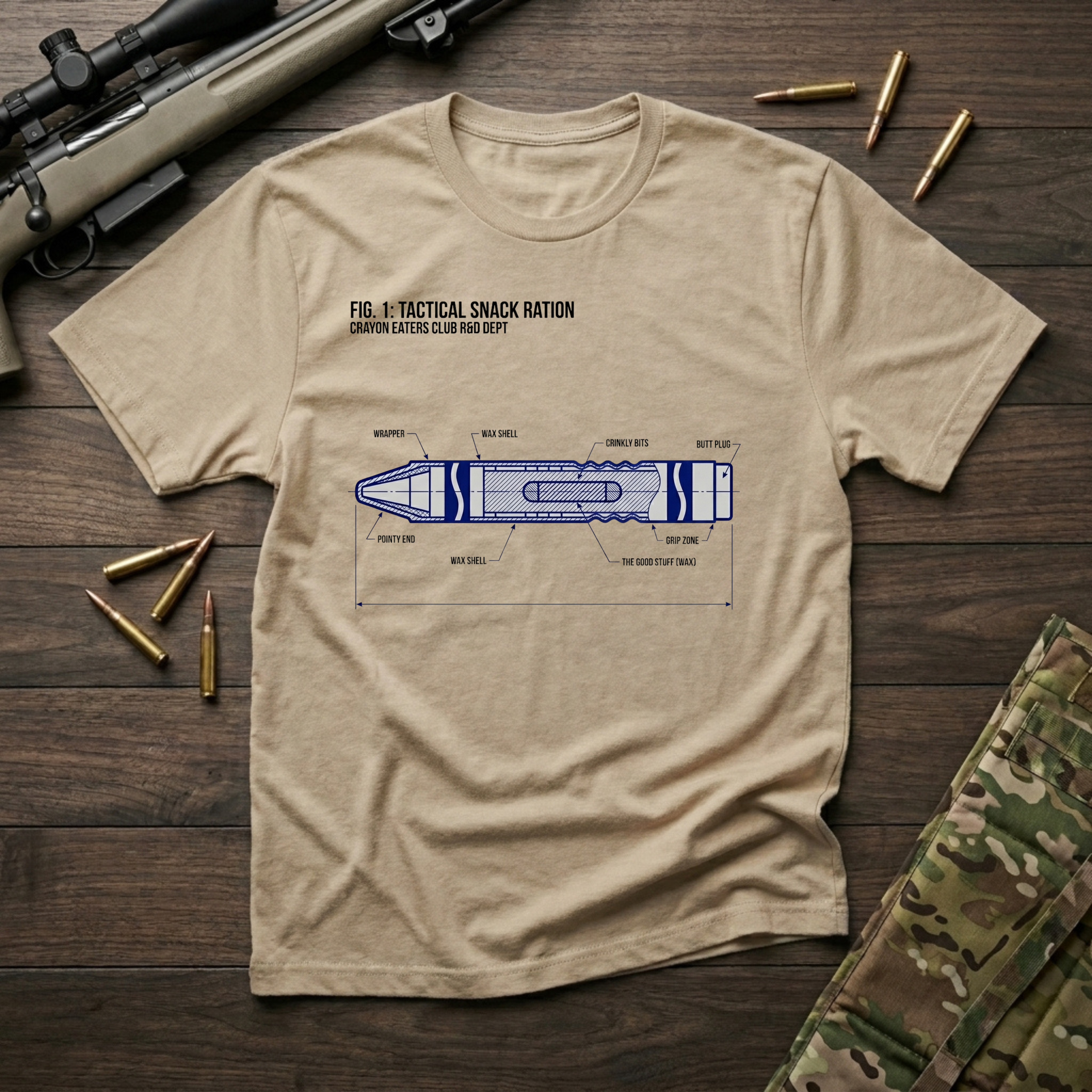 Crayon Schematics - Premium T-Shirt