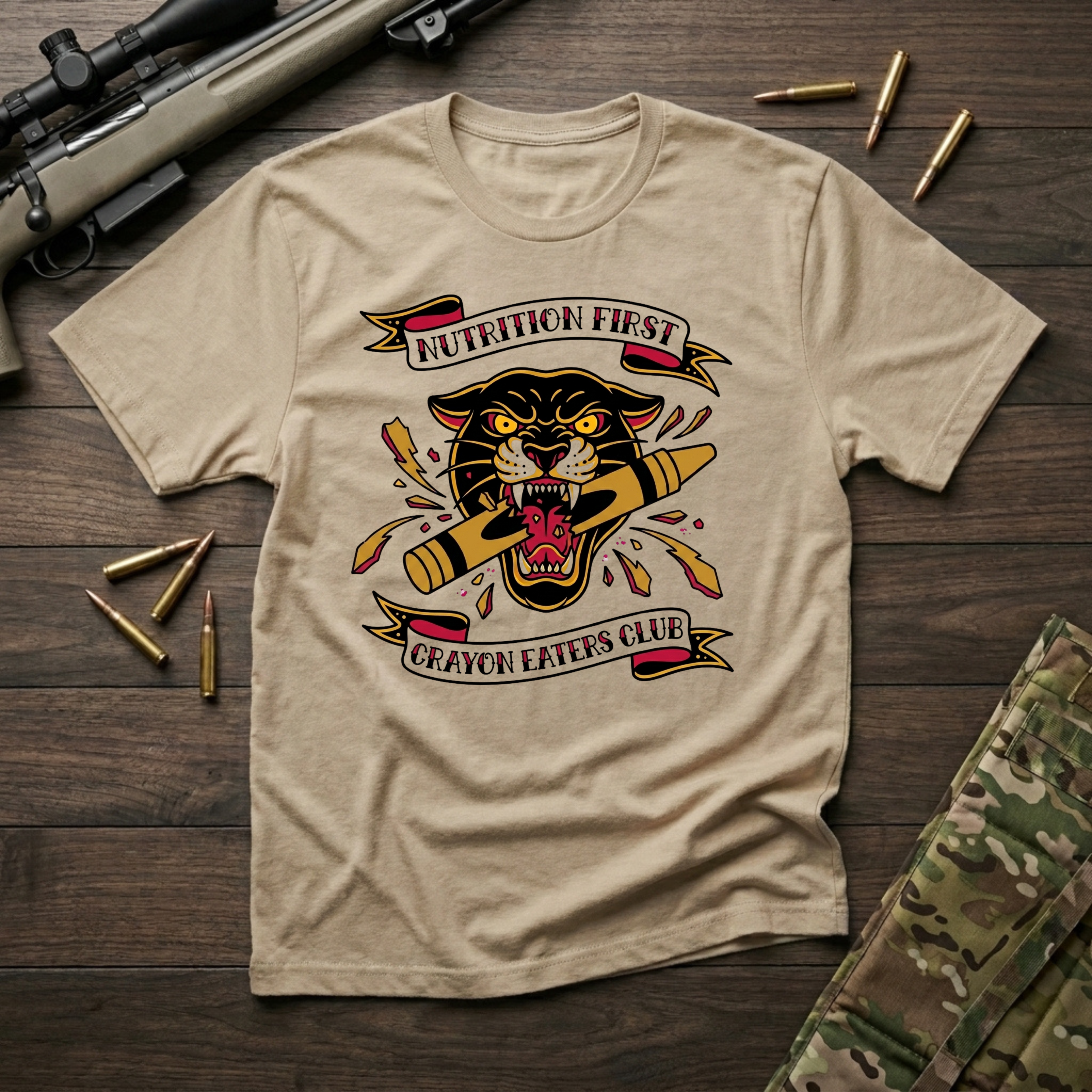 Panther Tattoo - Premium T-Shirt