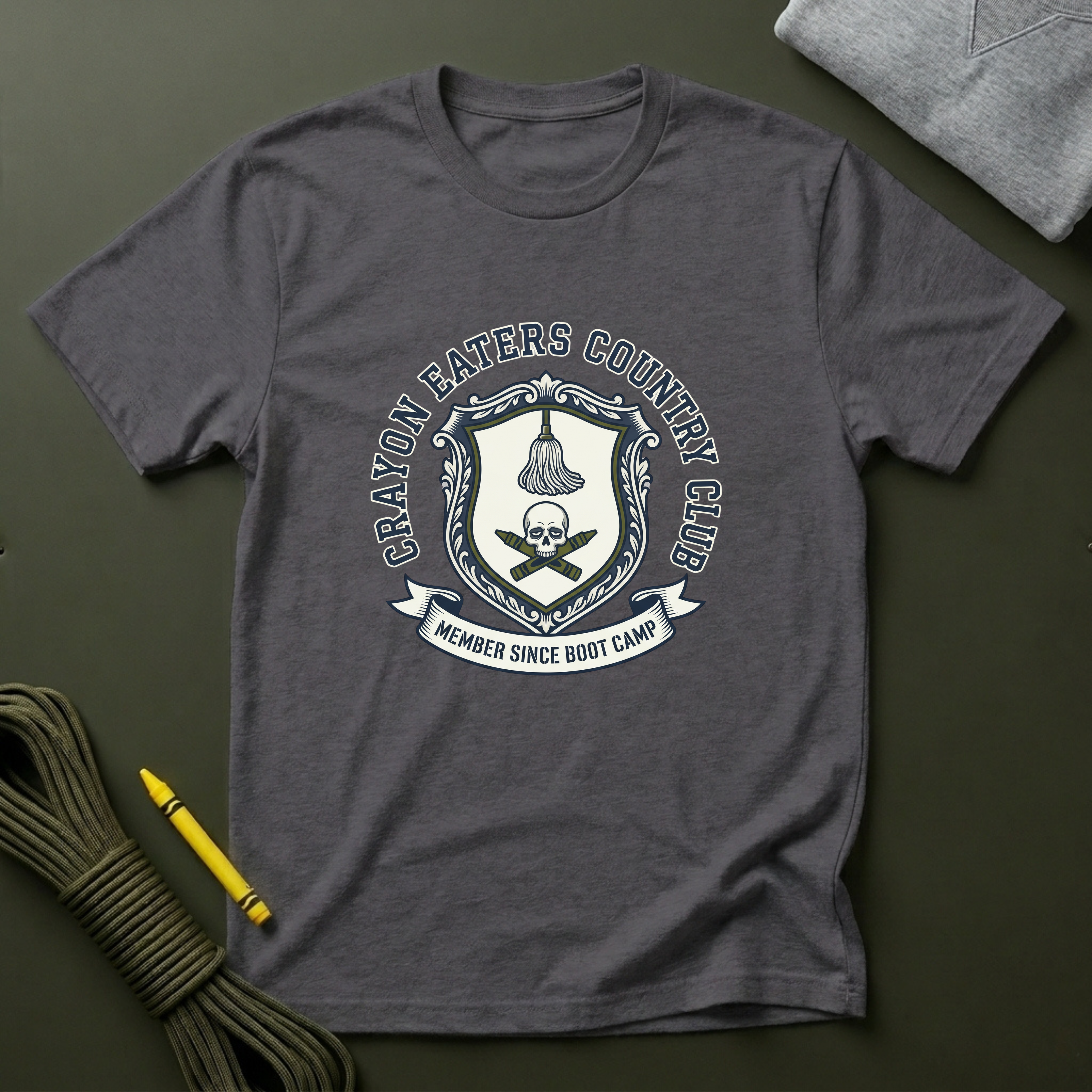 Crayon Country Club Insignia - Premium T-Shirt