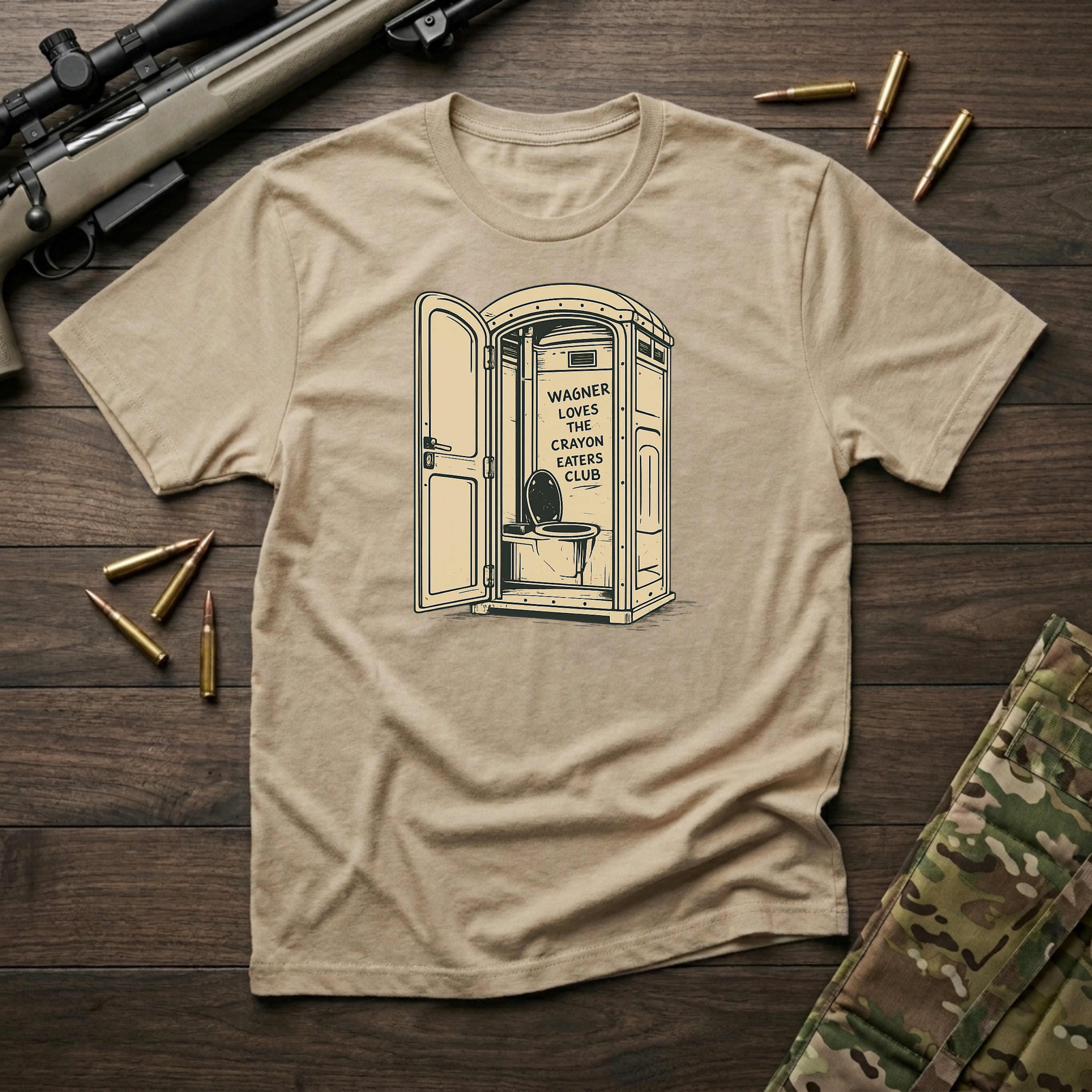 Wagner Loves the Simple Crayon Eaters Club - Premium T-Shirt