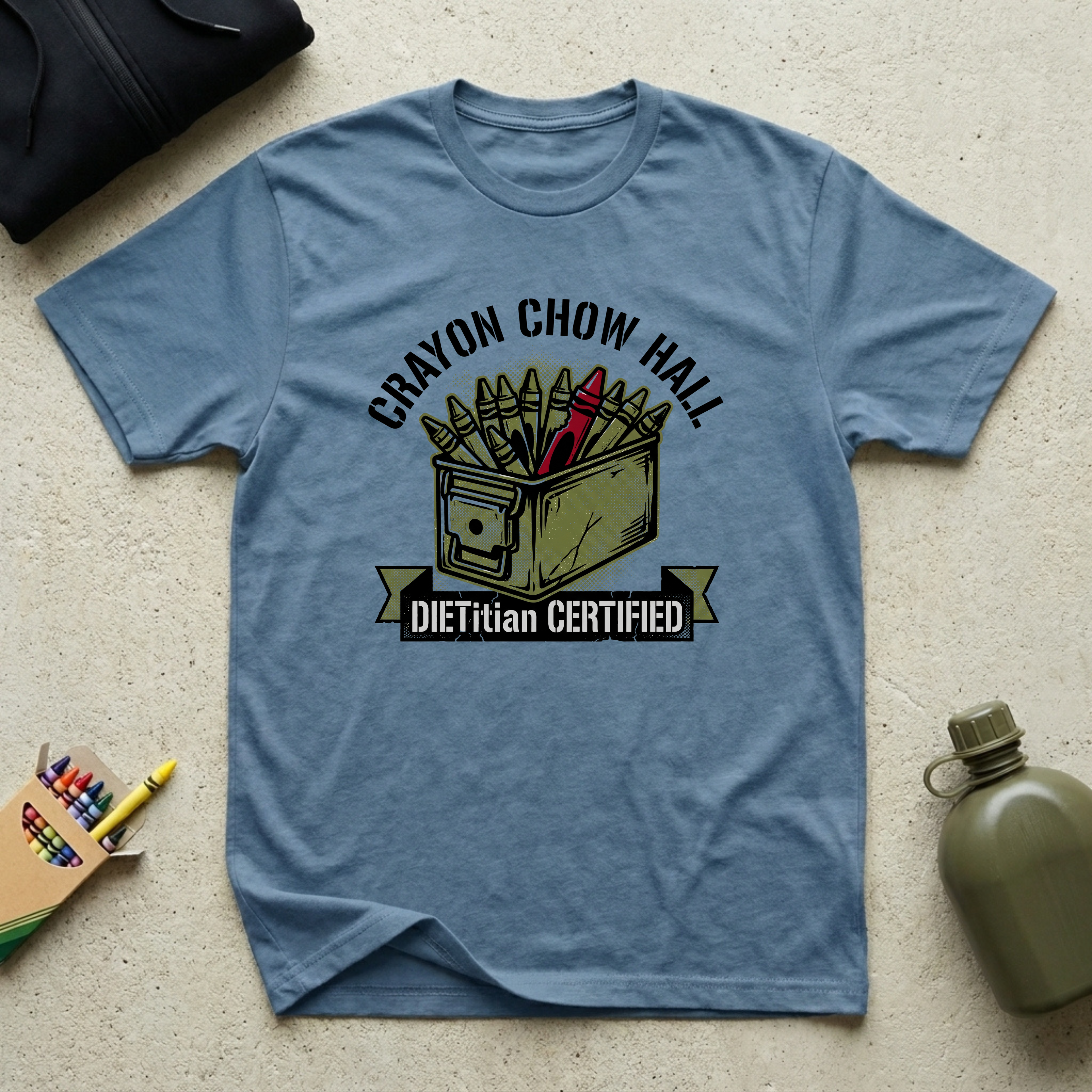 Crayon Chow Hall - Premium T-Shirt